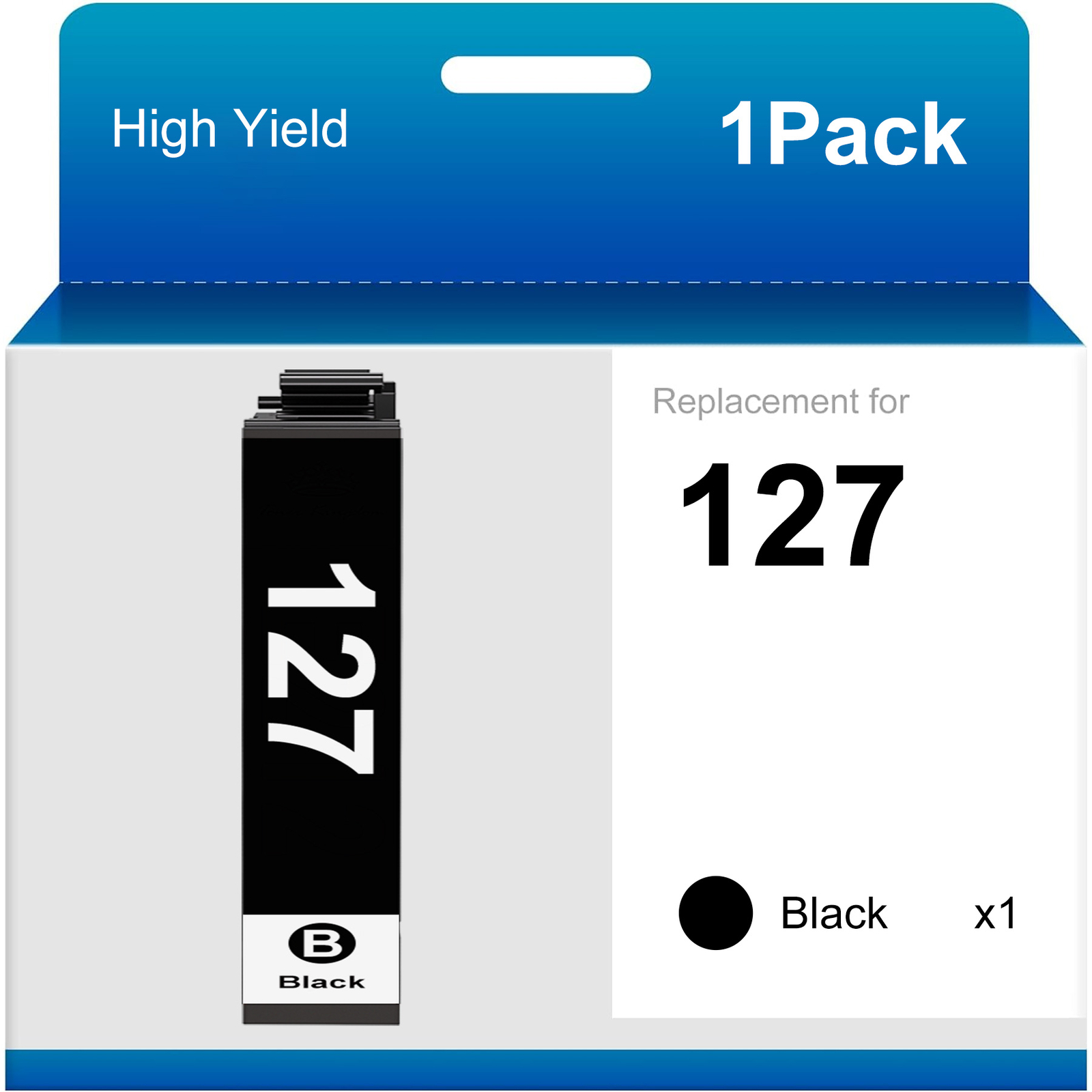 127 Ink Cartridge for Epson WorkForce 633 635 645 WF-3530 WF-3540 WF-7010 Lot