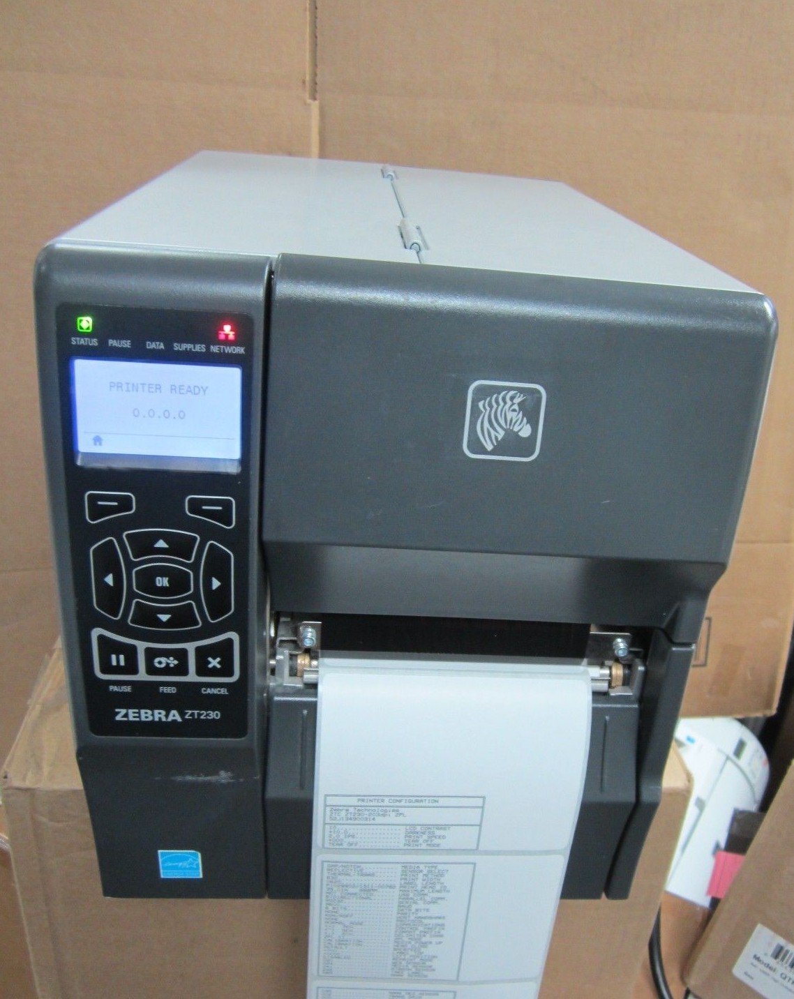 Zebra ZT230 300 DPI Thermal Transfer Network Printer – Zebra Firmware Guaranteed