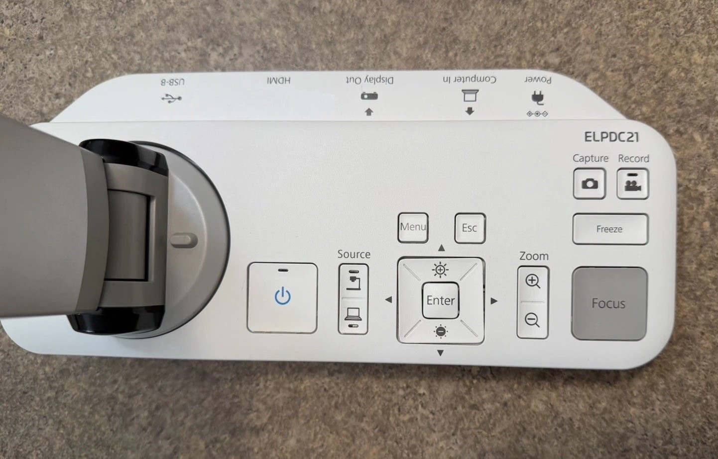 Epson ELPDC21 / DC-21 Document Camera – HDMI / HD 1080p