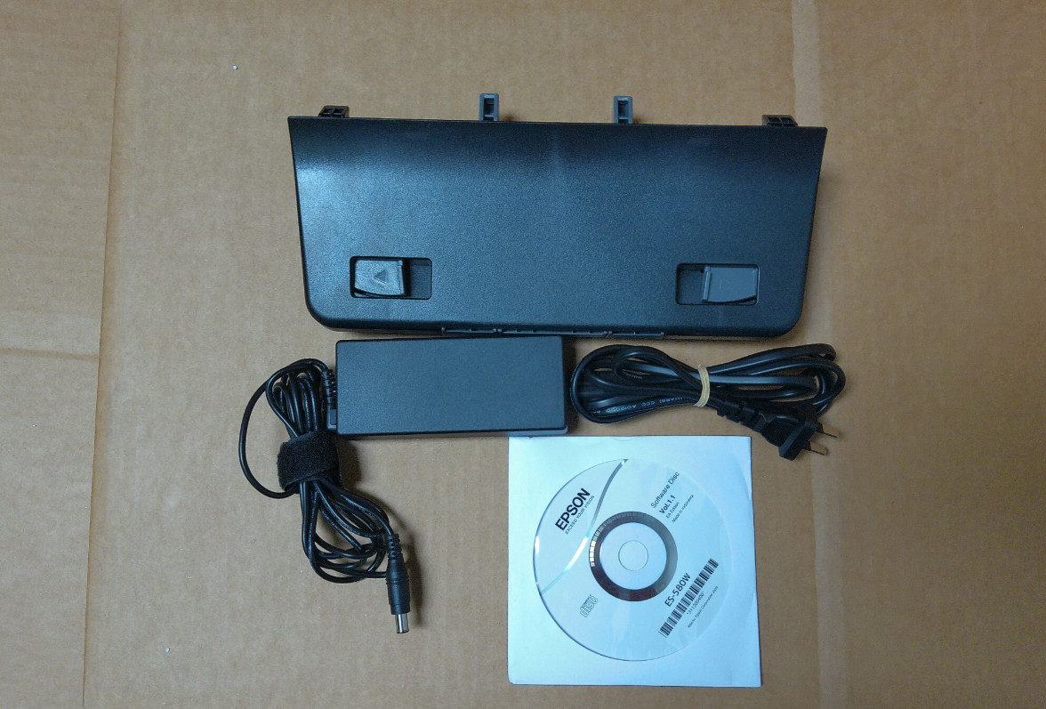 Epson Workforce ES-580W Wireless Color Duplex Desktop Document Scanner with ADF