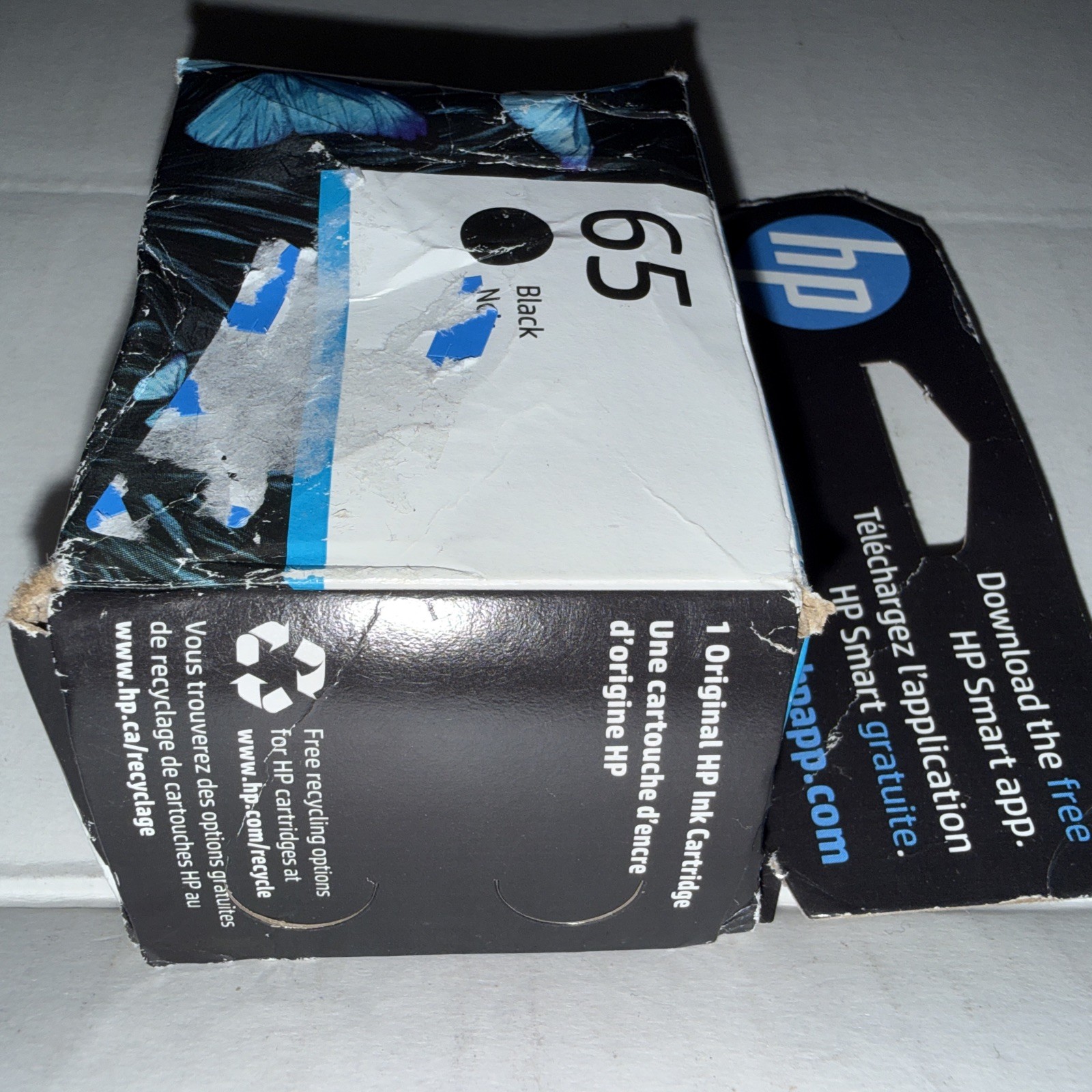 HP #65 Black Ink Cartridge NEW GENUINE, Expiration: May 2027