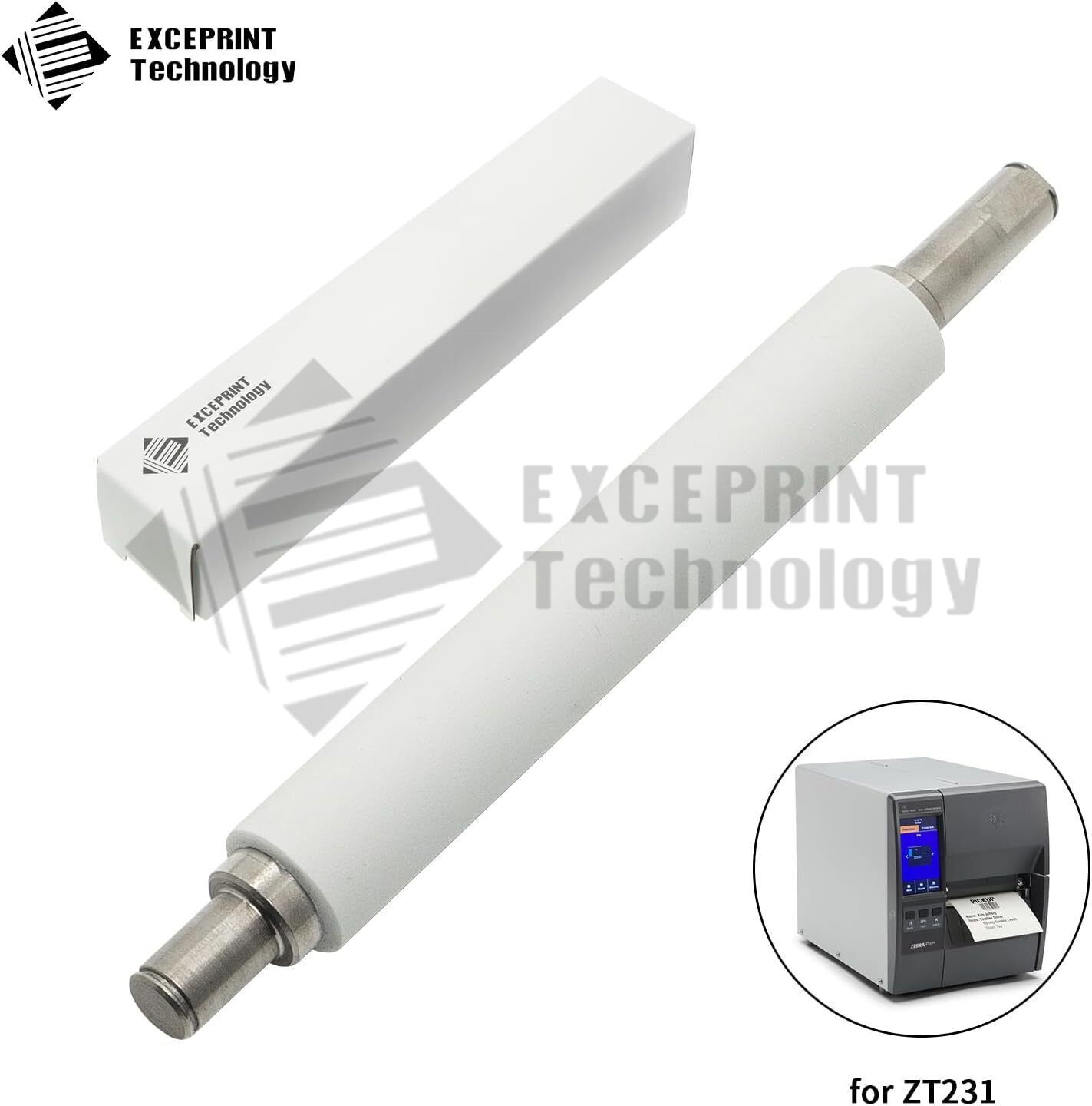 P1037974-028 Transfer Platen Roller for Zebra ZT230 ZT220 ZT210 ZT231 ZT221 211