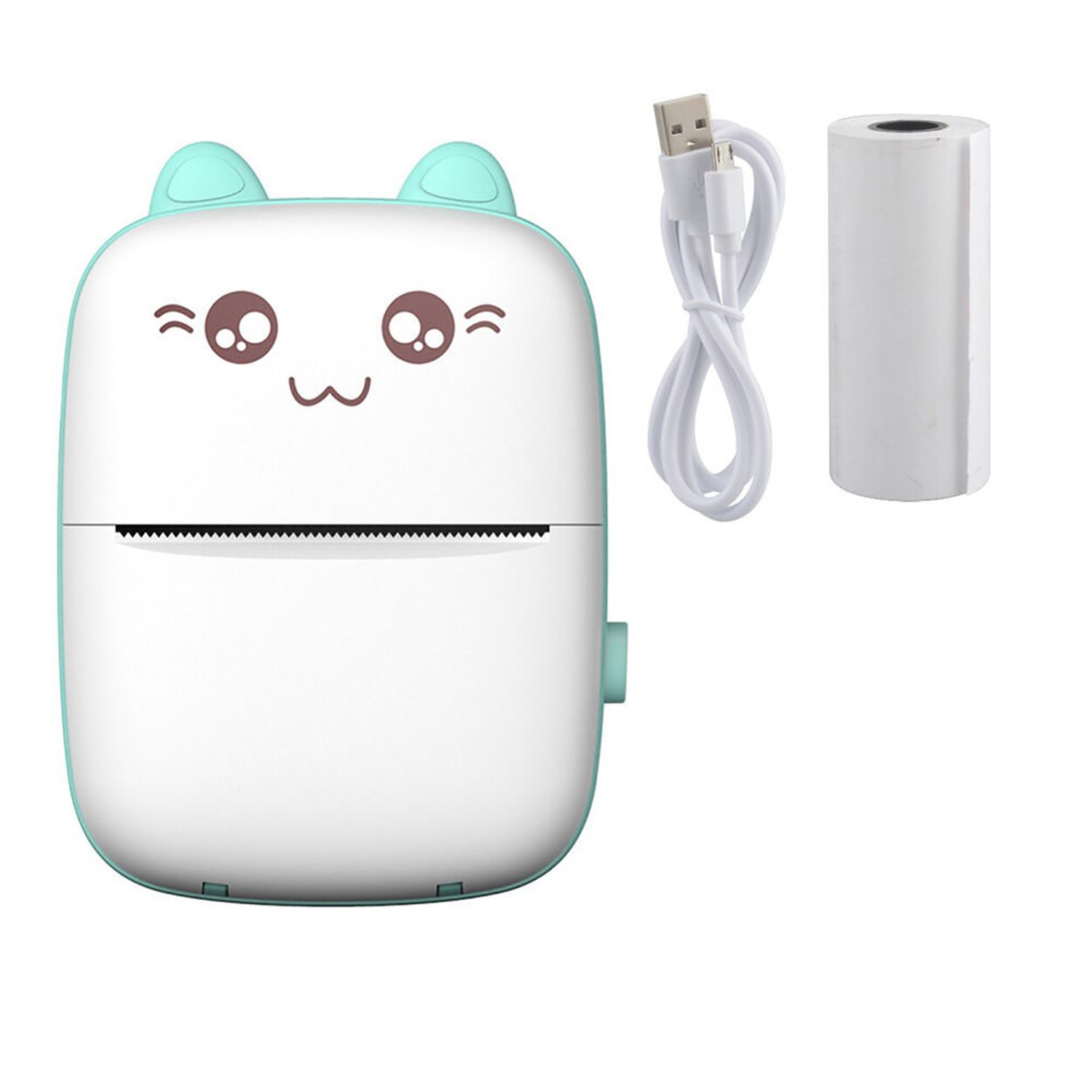 Mini Portable Thermal Printer Pocket Photo Printer Wireless Bluetooth Printing