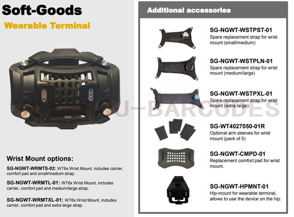 For Zebra WT6000 WT60B0 Wrist Mount Strap SG-NGWT-WRMTM-01 (Size Medium) HOT!