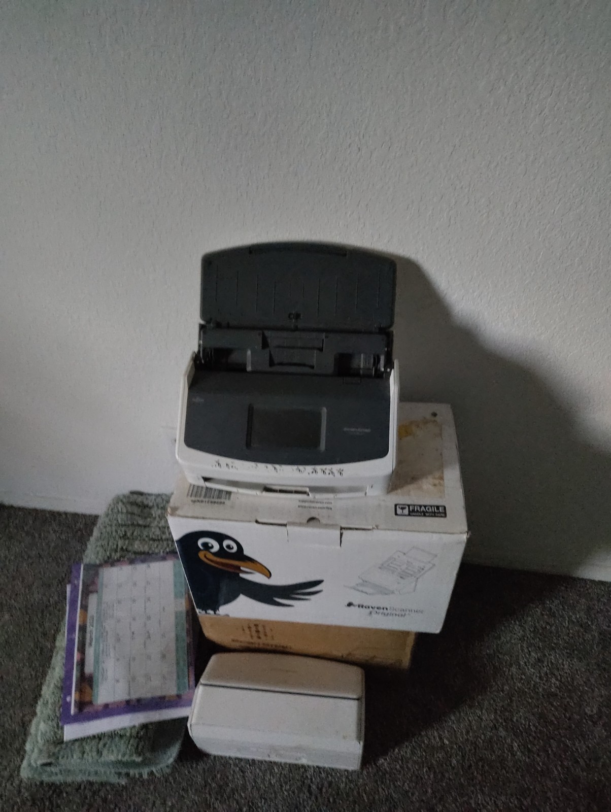 Fujitsu ScanSnap iX1500 Document Scanner -White/Gray (PA03770-B005)