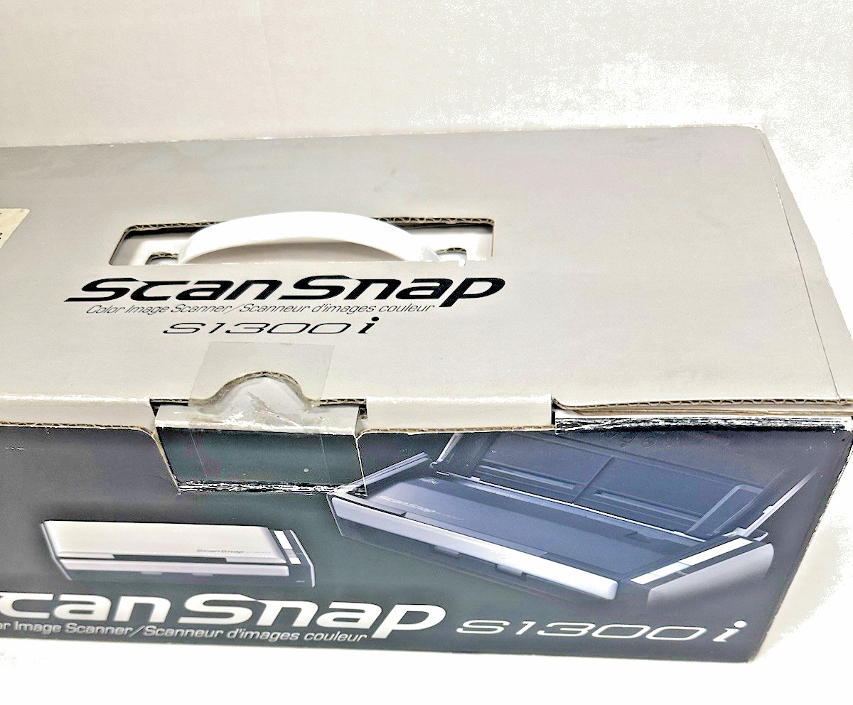 OPEN BOX Fujitsu S1300i ScanSnap Document Scanner W/OEM Accessories STORE DEMO