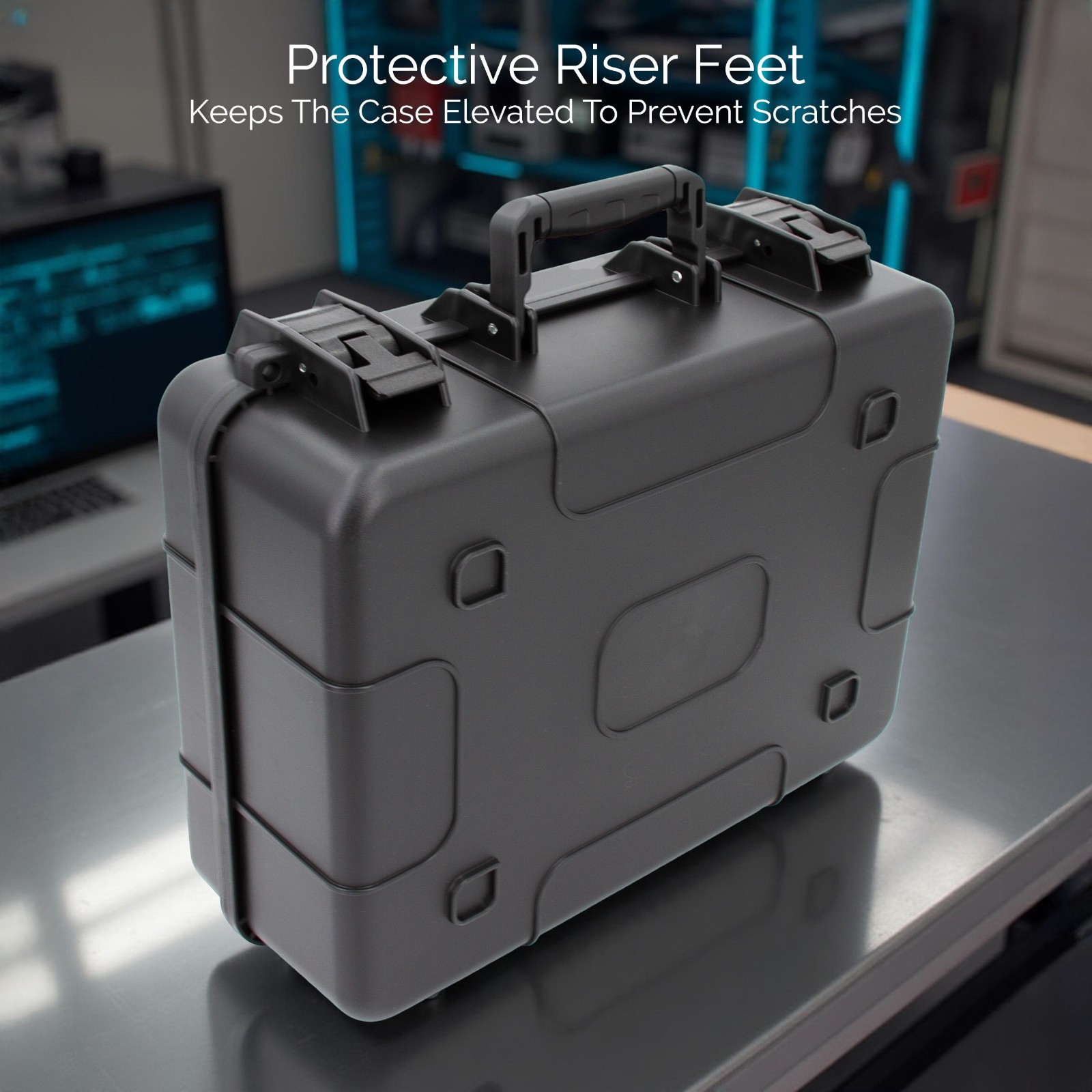 Casematix Portable Case for HP OfficeJet 200 Mobile Printer & Ink Storage