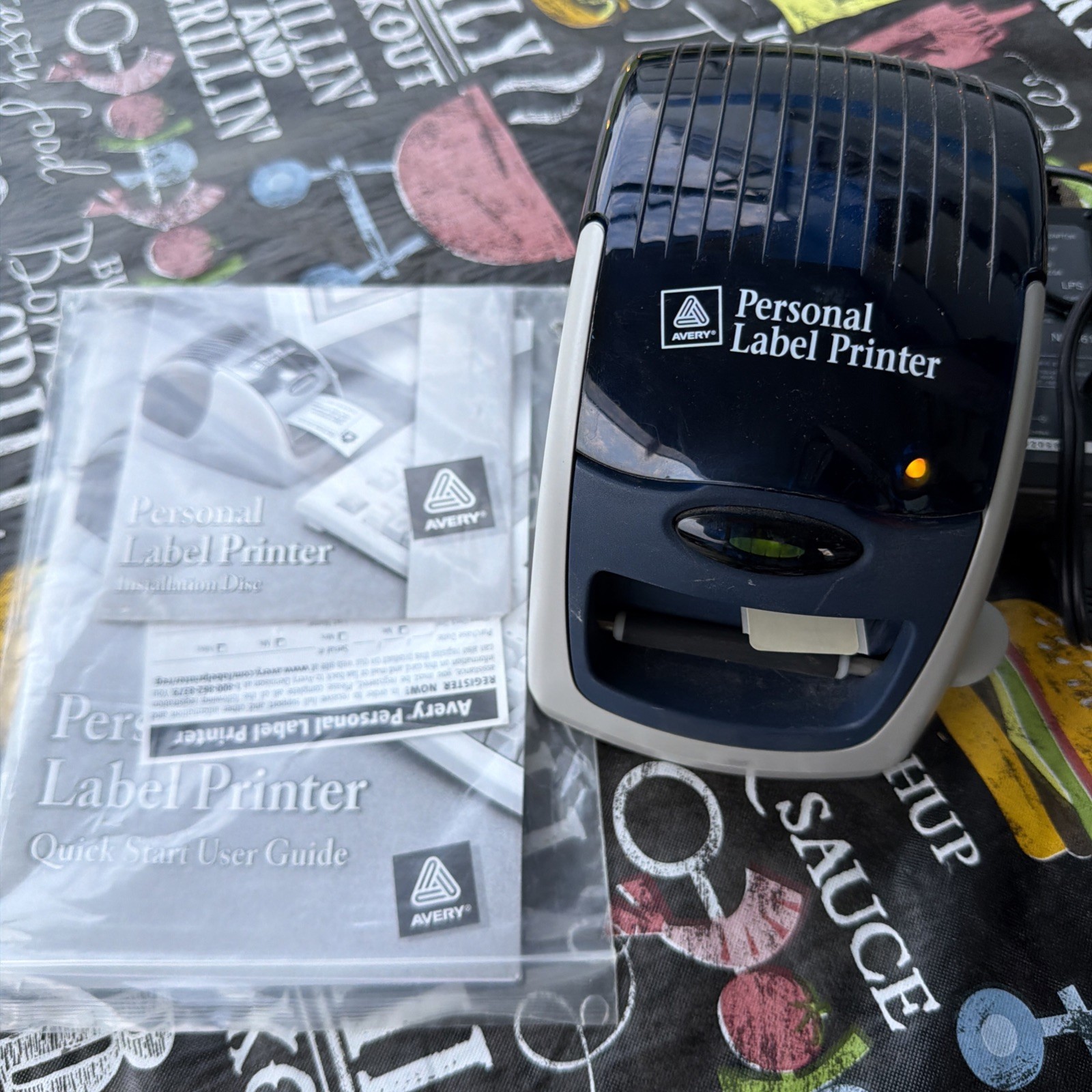 Avery Dennison 09100 Personal Direct Thermal Label Printer USB