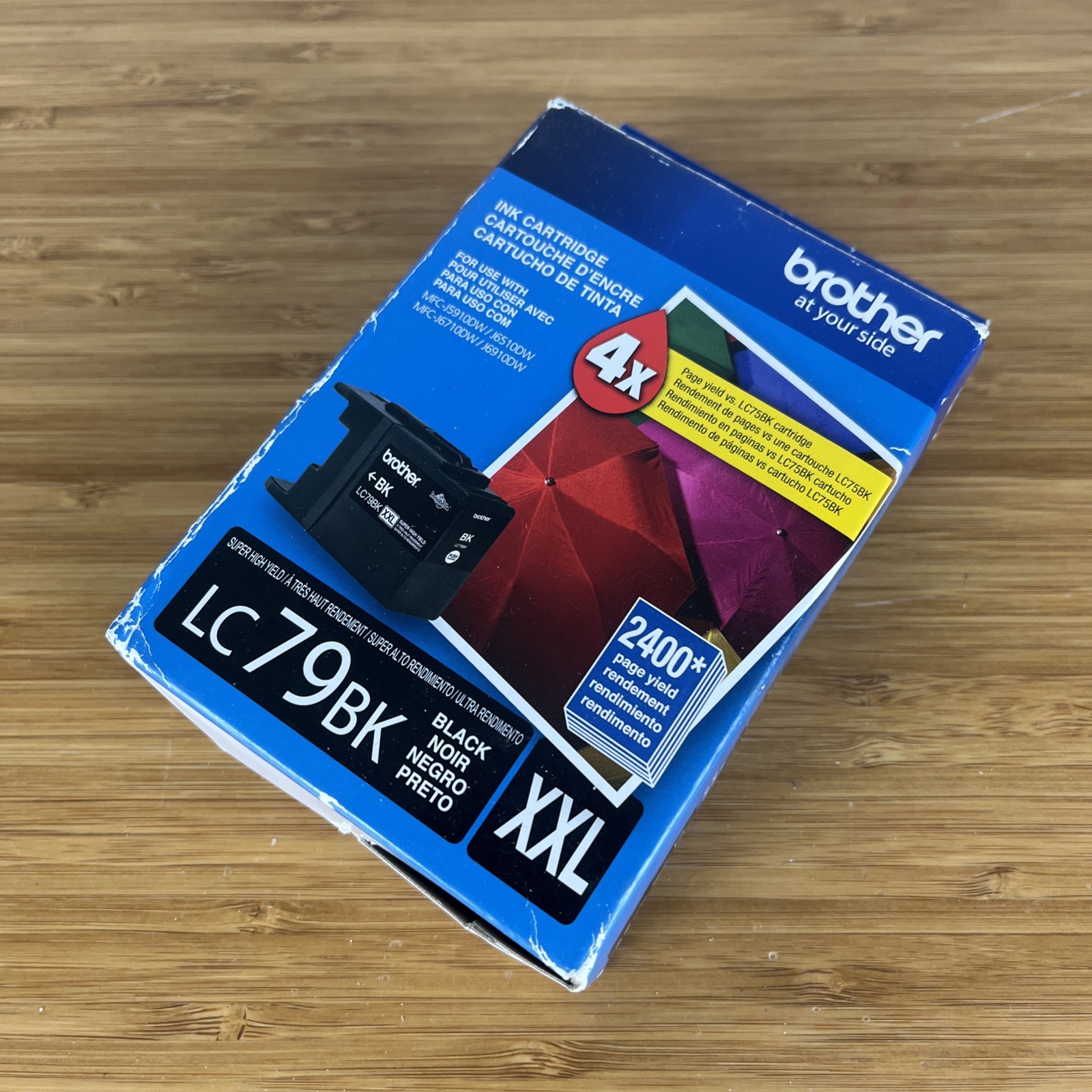 Genuine Brother LC79BK XXL Black Super High Yield Ink Cartridge Exp 05/2024
