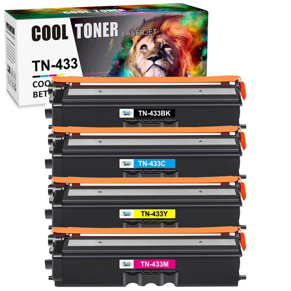 Toner Cartridges for Brother TN433 TN436 HL-L8260cdw HL-L8360cdw MFC-L8610cdw