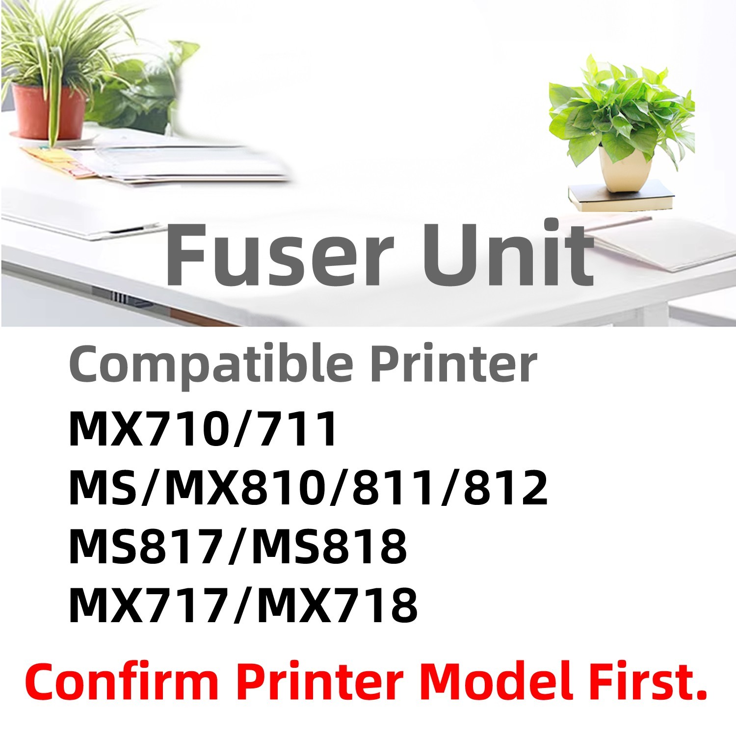 40X7743 Fuser Unit Compatible for Lexmark XM7155 XM7163 XM7263 XM7270 XM7170