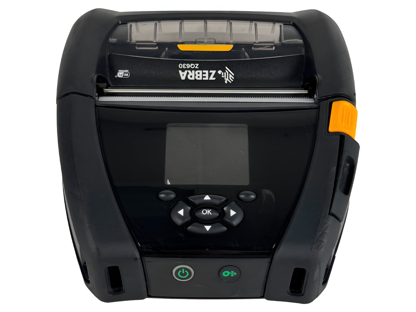 Zebra ZQ630 Mobile Thermal Barcode Label Printer Bluetooth WiFi USB No Battery