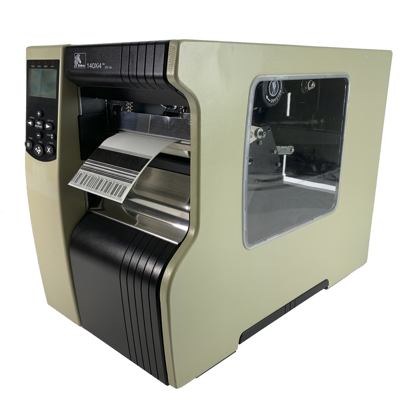 Zebra 140Xi4 Thermal Transfer Label Printer Ethernet USB UPS Firmware