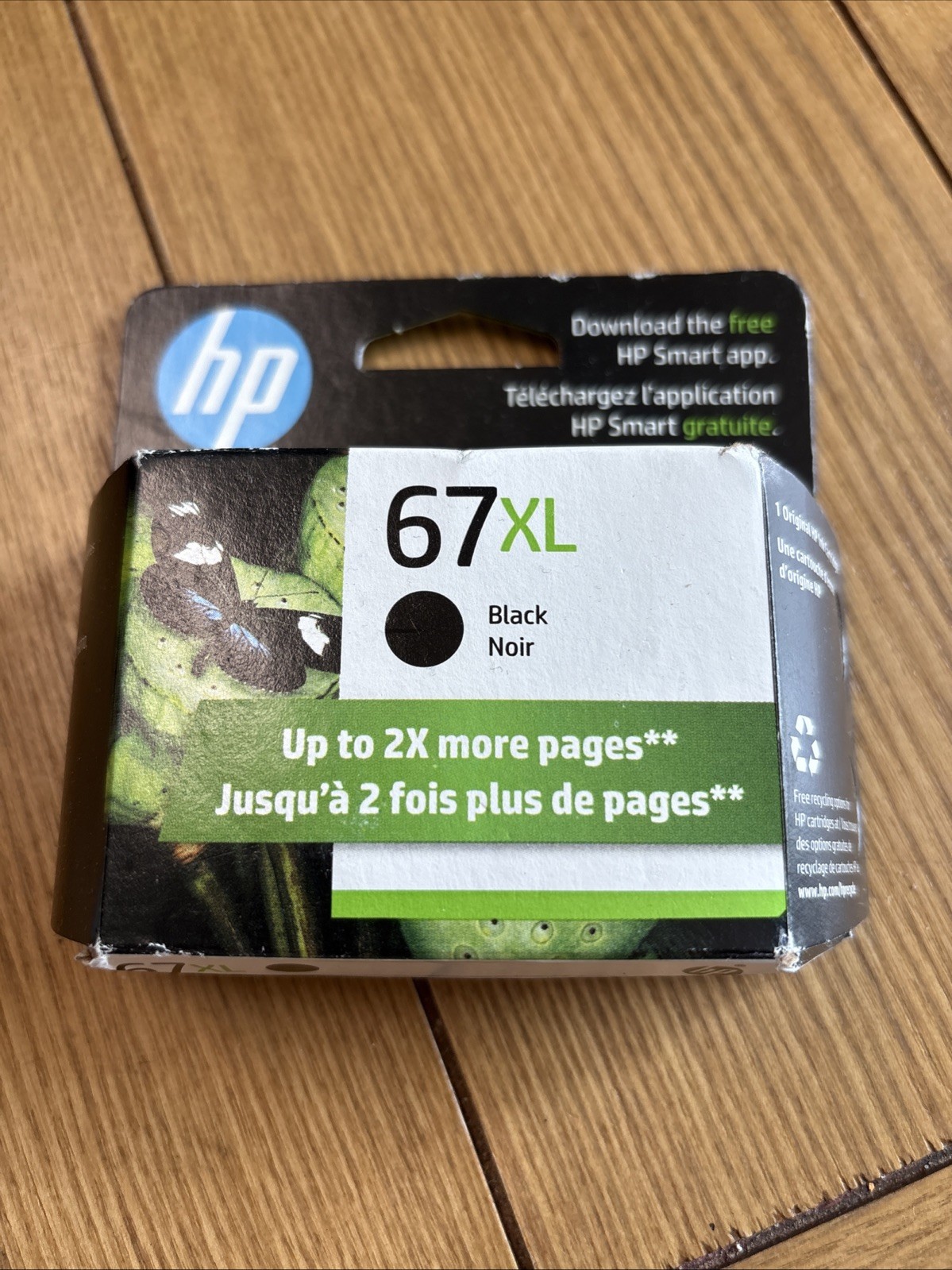HP 67XL Black Toner Cartridge – 3YM57AN#140