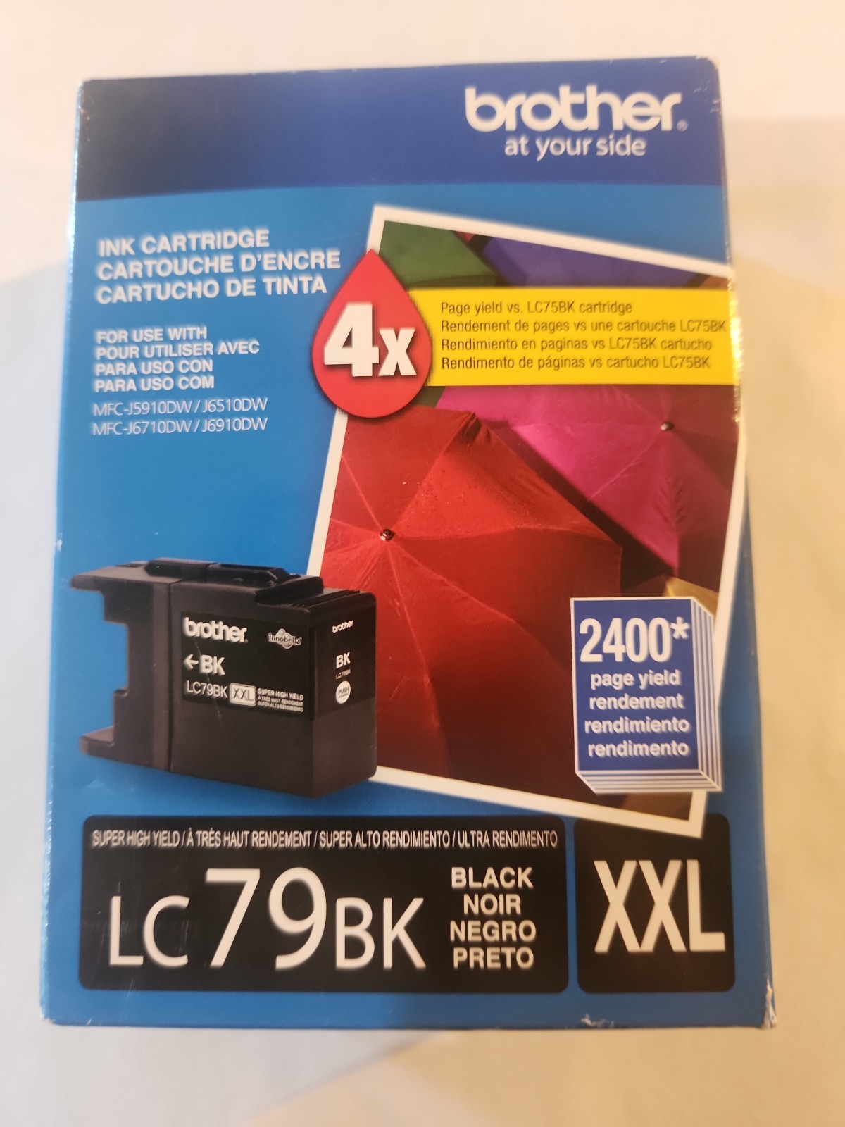 NEW Genuine Brother LC79BK XXL Black Super High Yield Ink Cartridge 03/2015