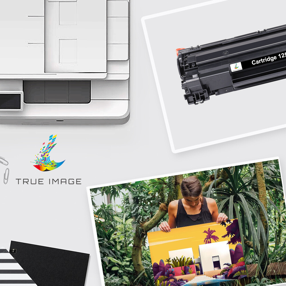 1-4 Pack Toner for Canon 125 ImageClass LBP6000 LBP6020 LBP6030w MF3010 Printer