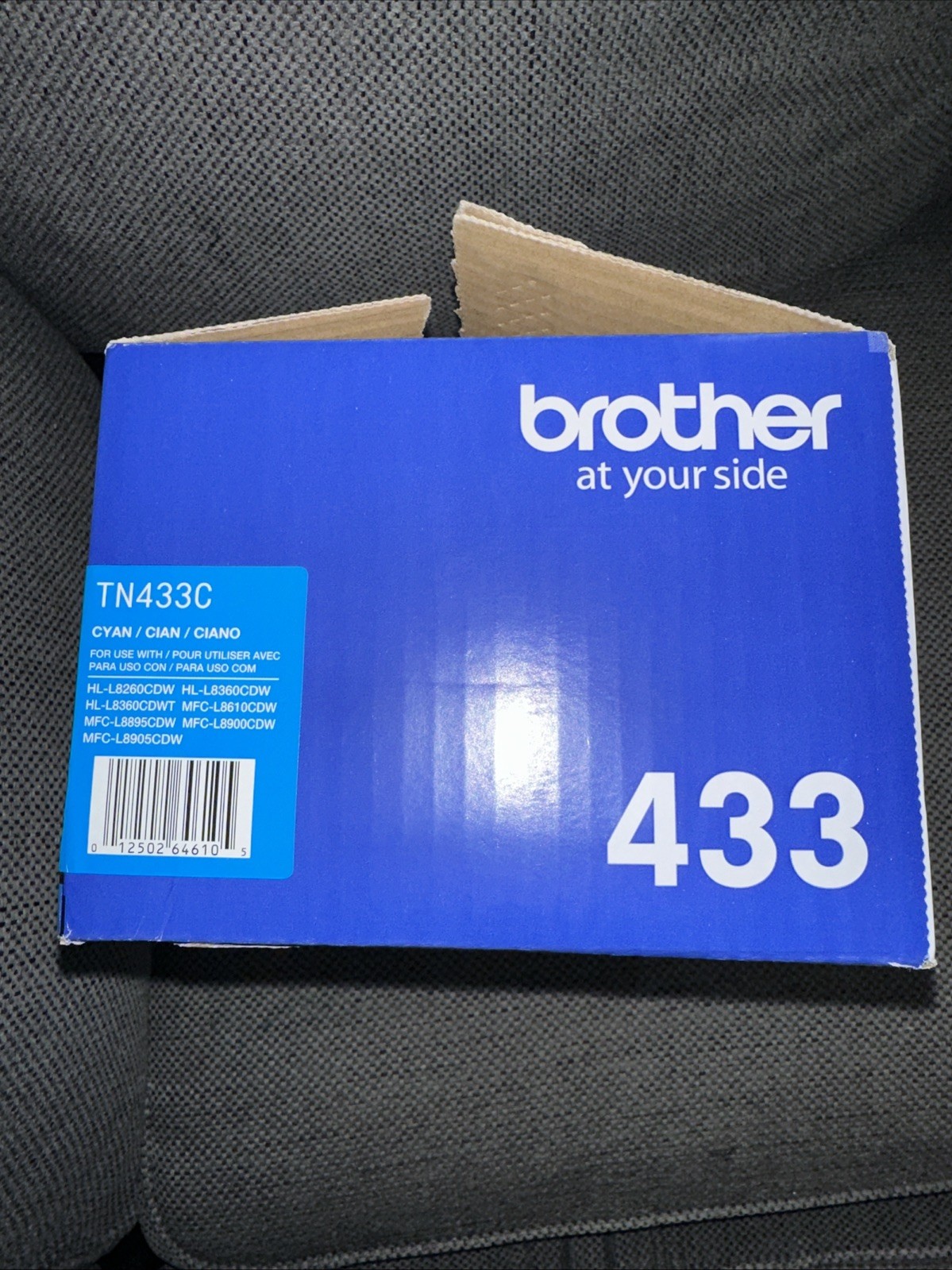 Brother TN433C High-Yield Toner Cartridge – Cyan
