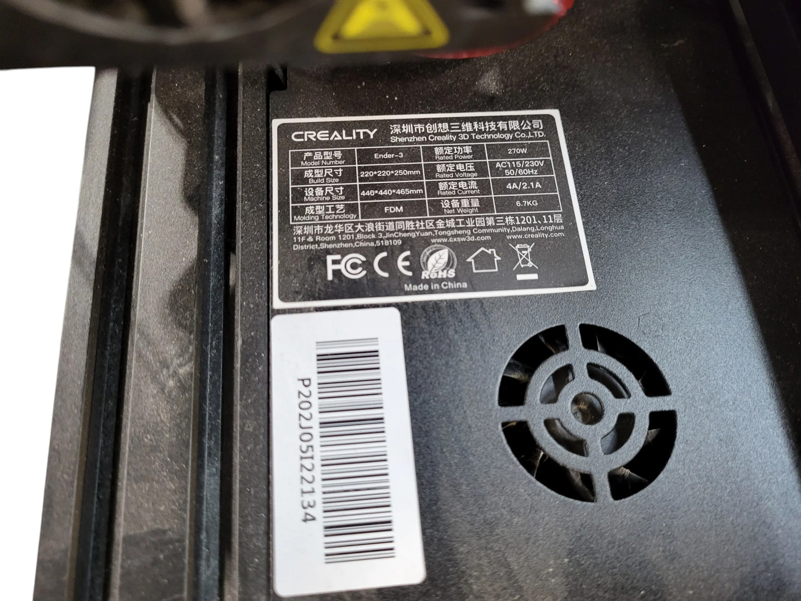 Creality Ender 3 Max 3D Printer 300x300x340mm Dual Cooling Fans READ