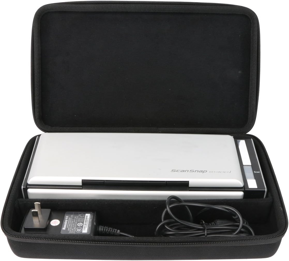 Hard Travel Case Replacement for Fujitsu Scansnap S1300I Mobile Document Scanner
