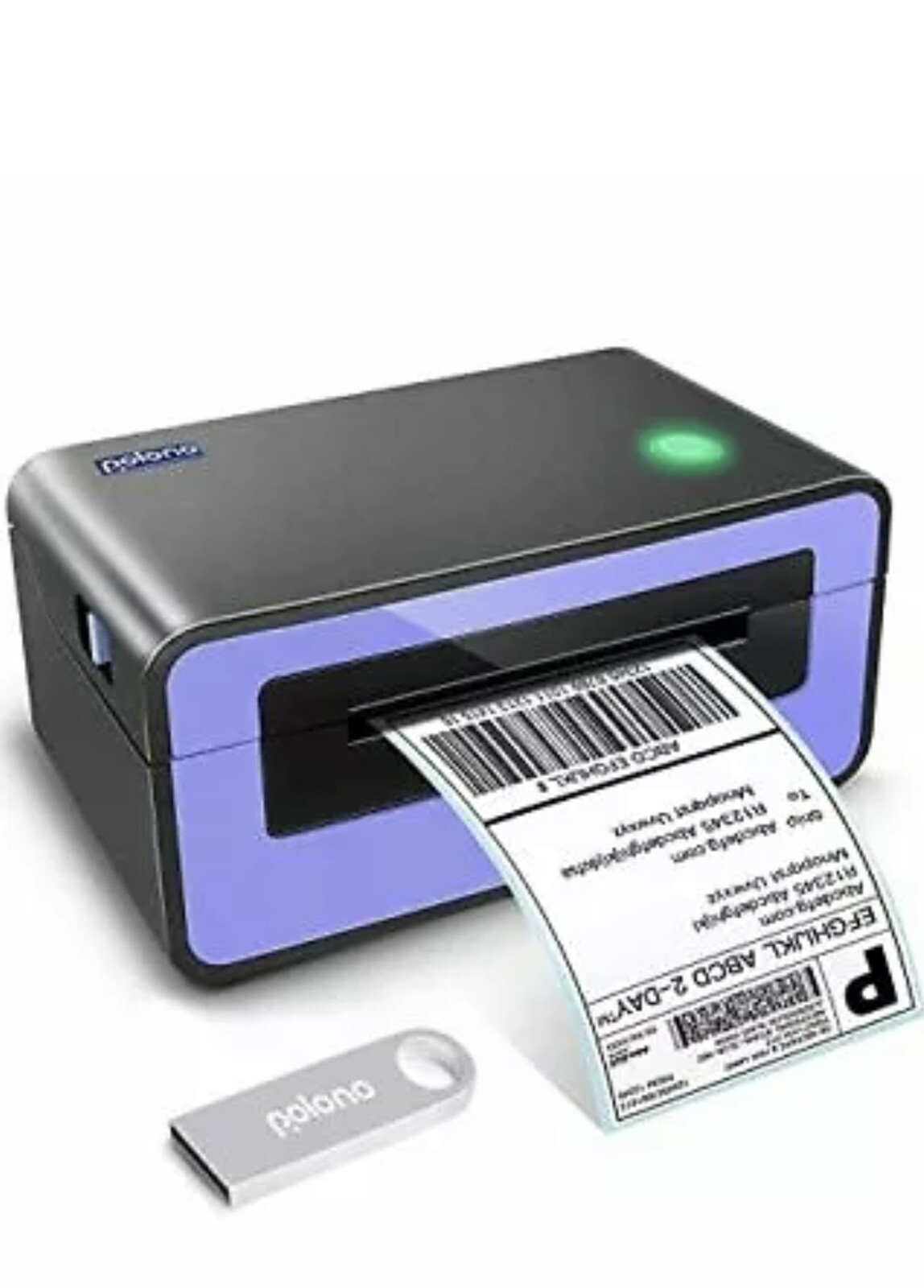 “Polono Label Printers – 150mm/s 4×6 Thermal Label Printer Commercial Direct …