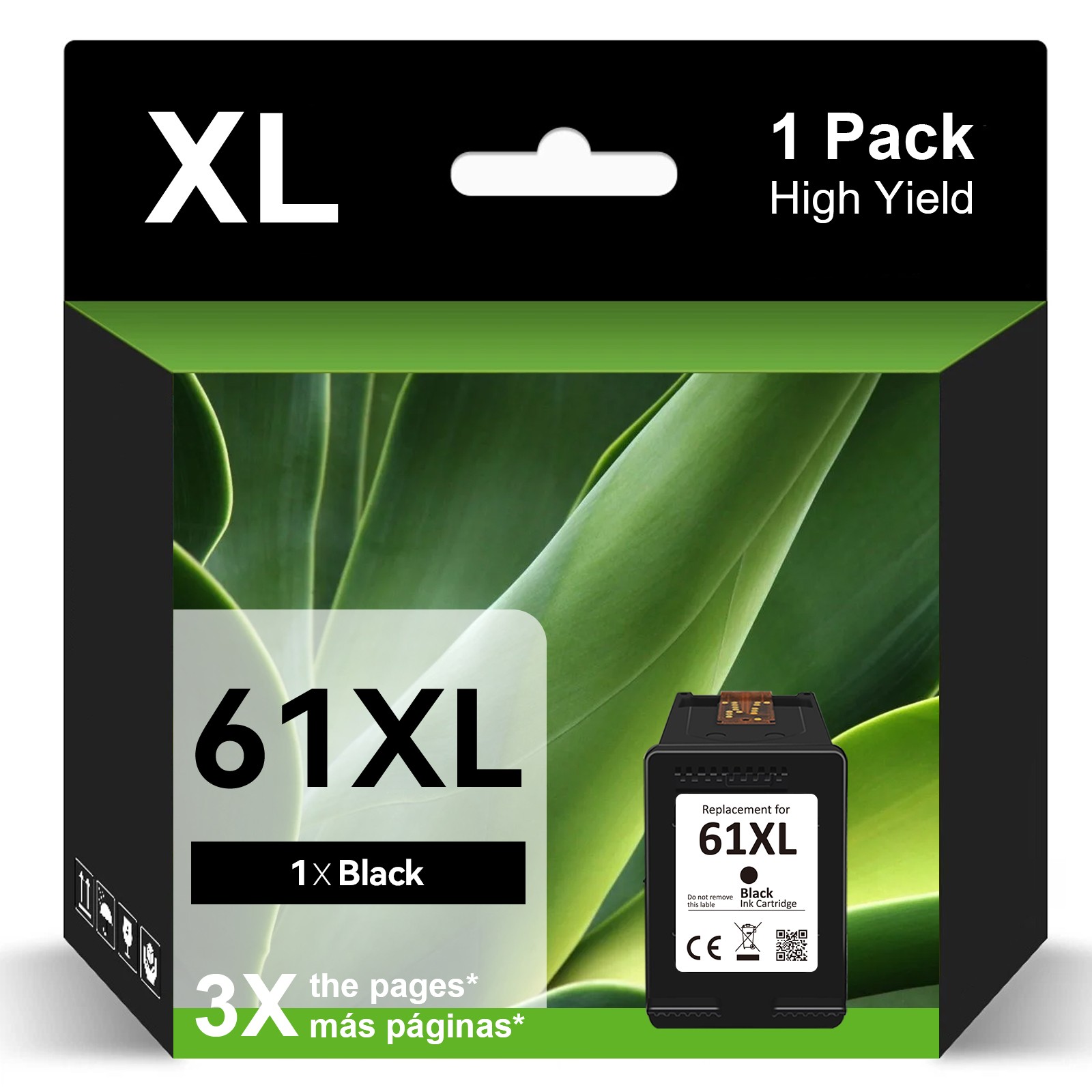 61XL 61 Ink Cartridges for HP 61XL Ink ENVY 4500 4501 4502 4504 5530 5531 5535