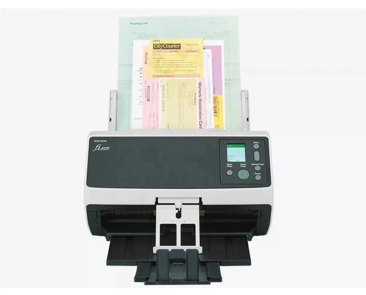 Fujitsu FI-8170 Duplex Document Scanner PA03810-B055 No Input Tray No Adapter