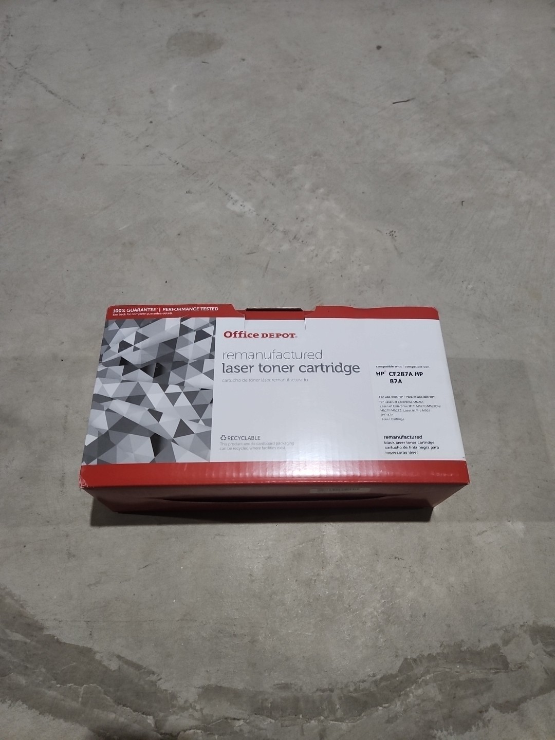 HP 87A (CF287A) Black Toner Cartridge