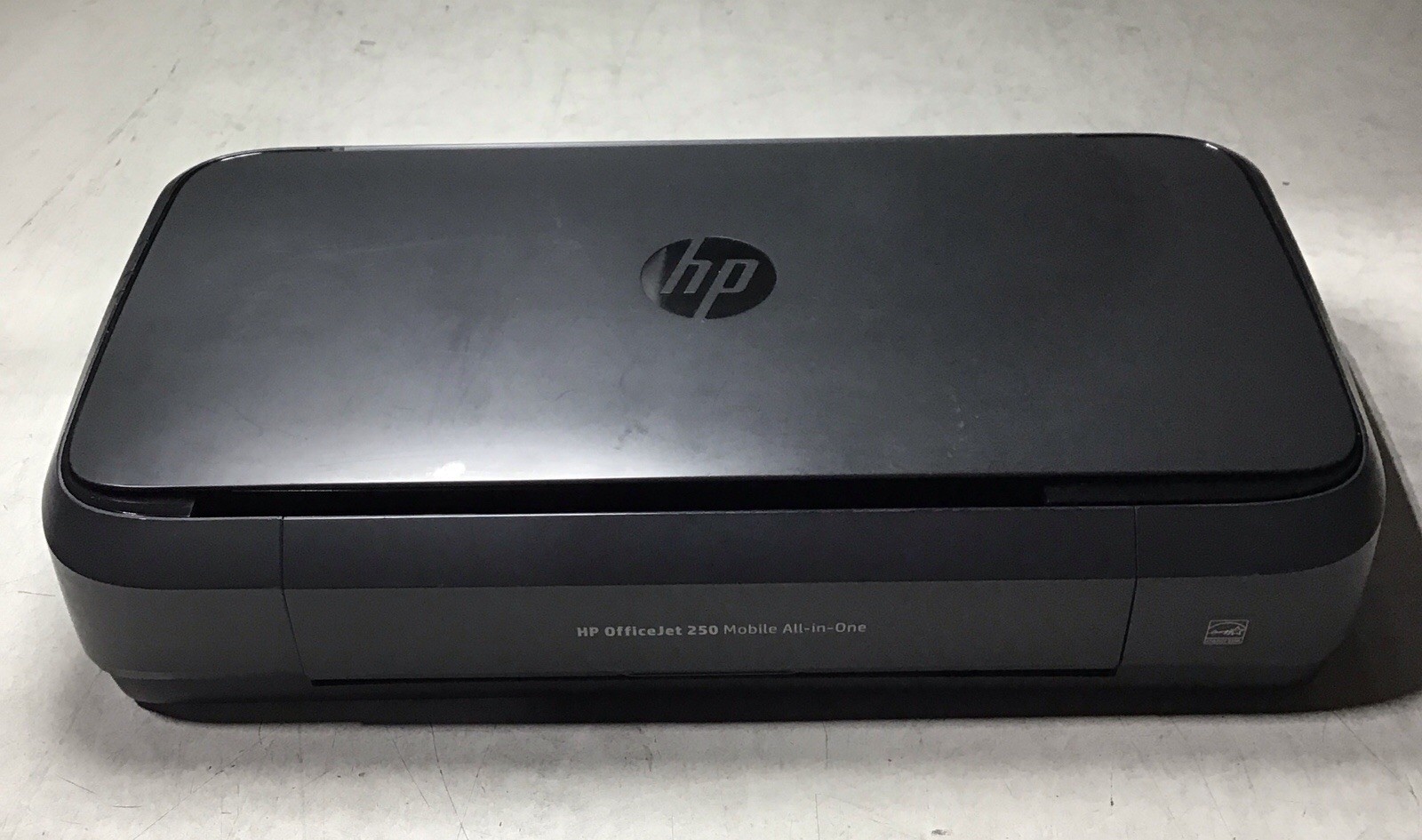 HP OfficeJet 250 Mobile All-in-One Printer With Battery And No Ink. *SEE PICS*