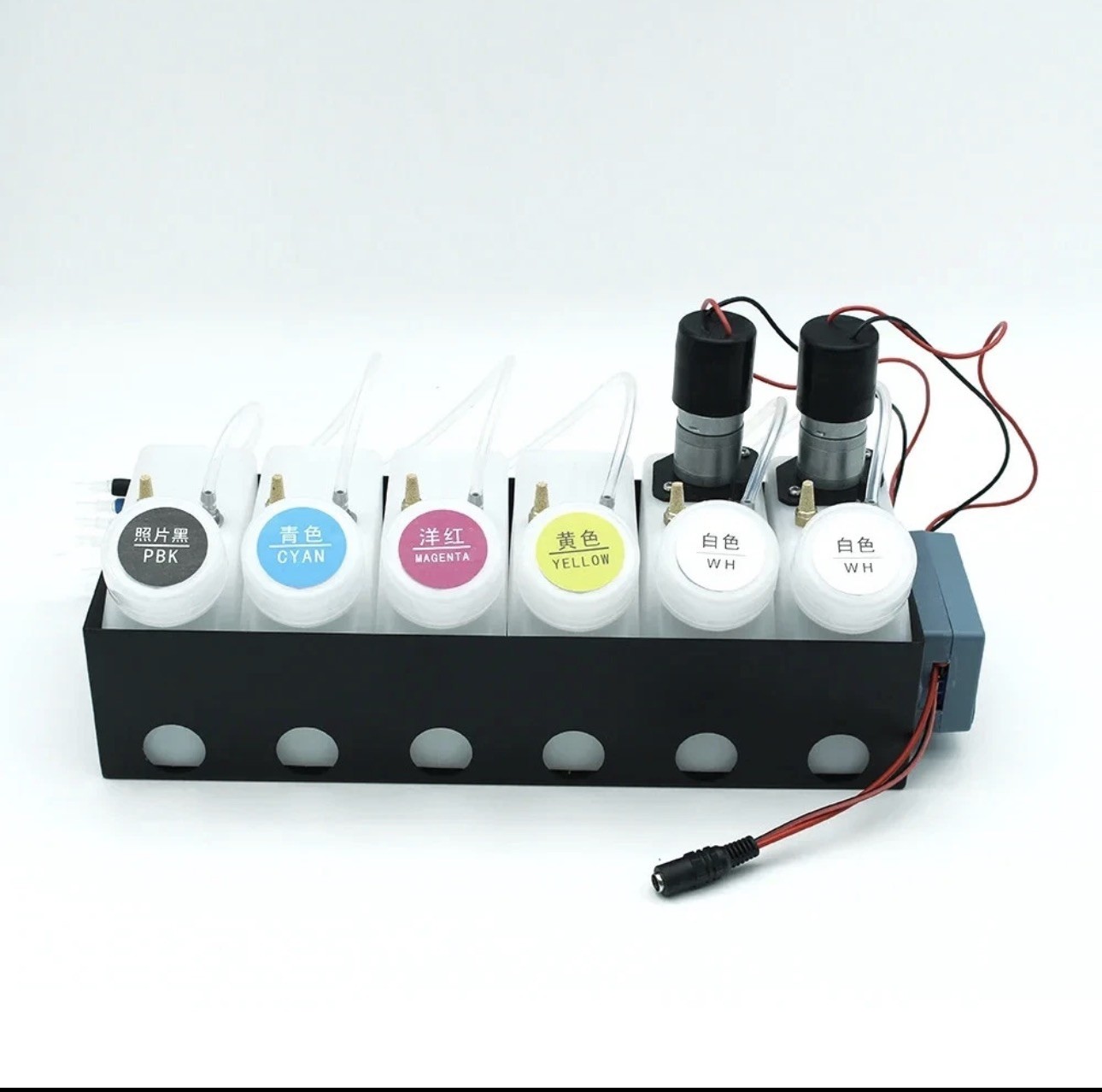 DTF CISS Dual White Ink Tank System For L18050 L8050 ET8550 XP15000 L1800 L805
