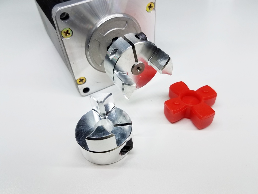 14 mm x 15 mm Flexible Jaw Spider Shaft Coupling CNC Stepper Motor Coupler Rare