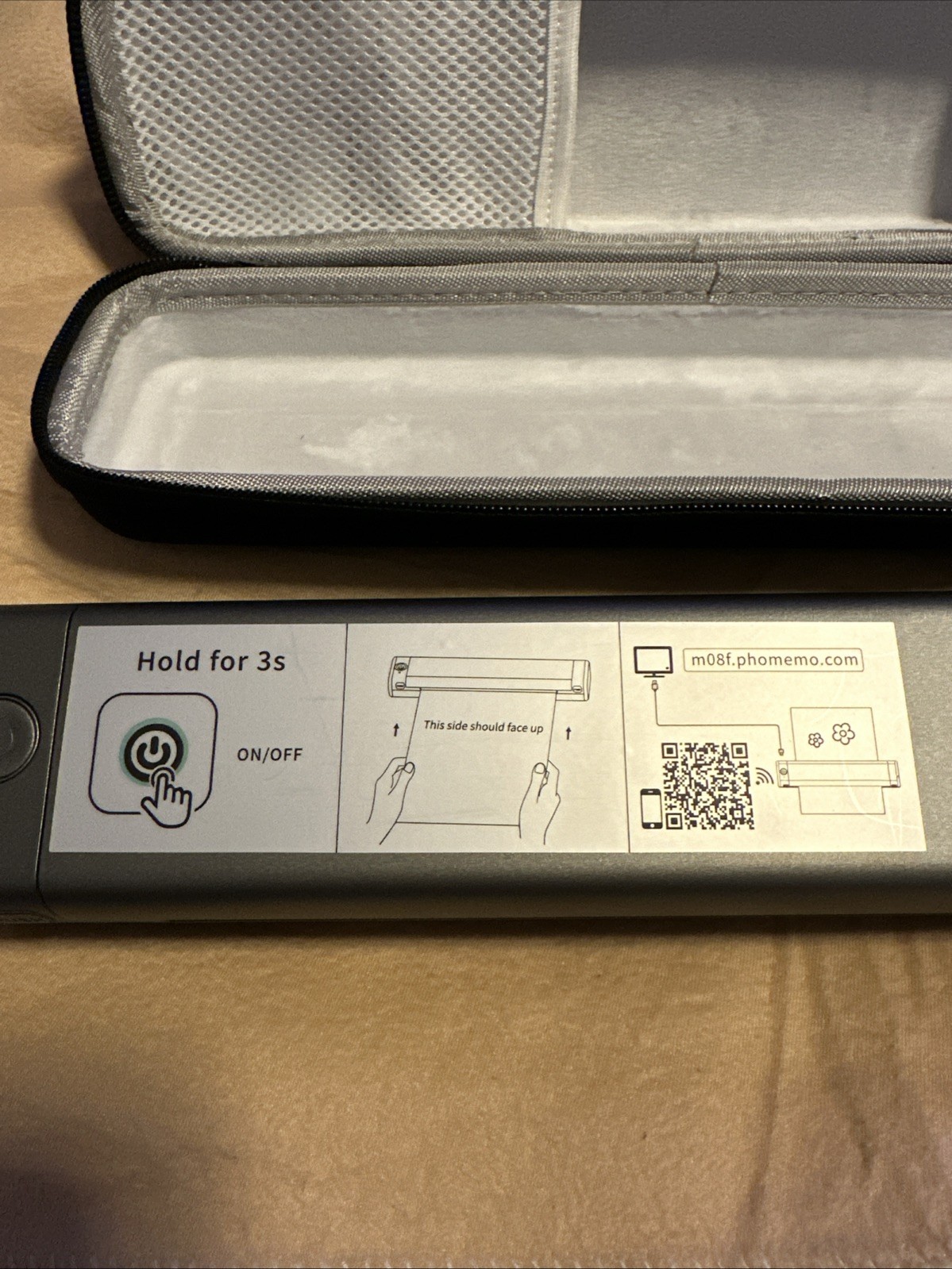 Phomemo M08F A4 Thermal PrinterLaptop