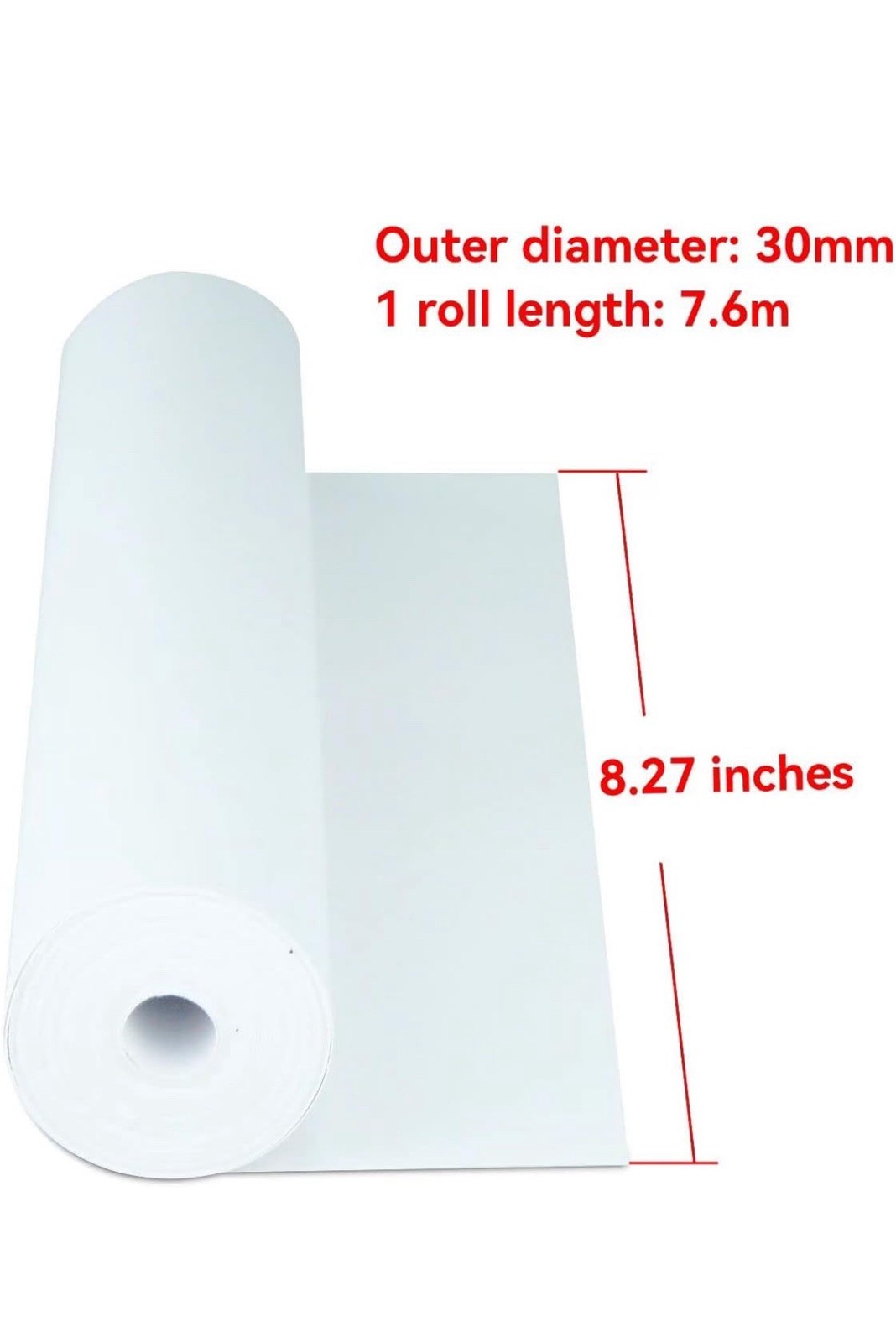 6 Rolls A4 Thermal Printer Paper 8.5×11″ for M08F M832 M834 Portable Printer