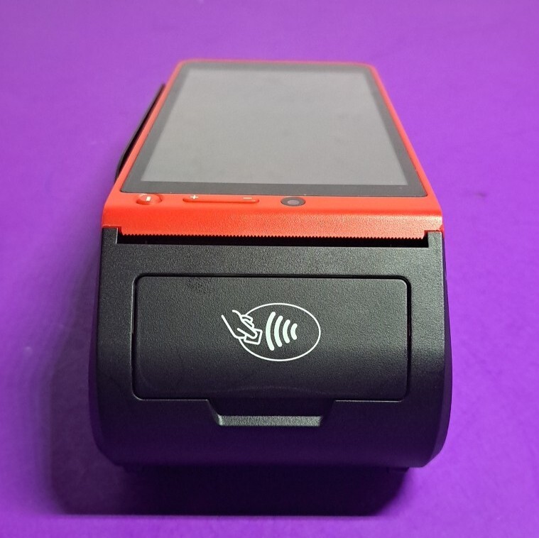 5.5 Inch Android NFC Pos Terminal With MSR IC Thermal Printer WIFI Bluetooth GPS