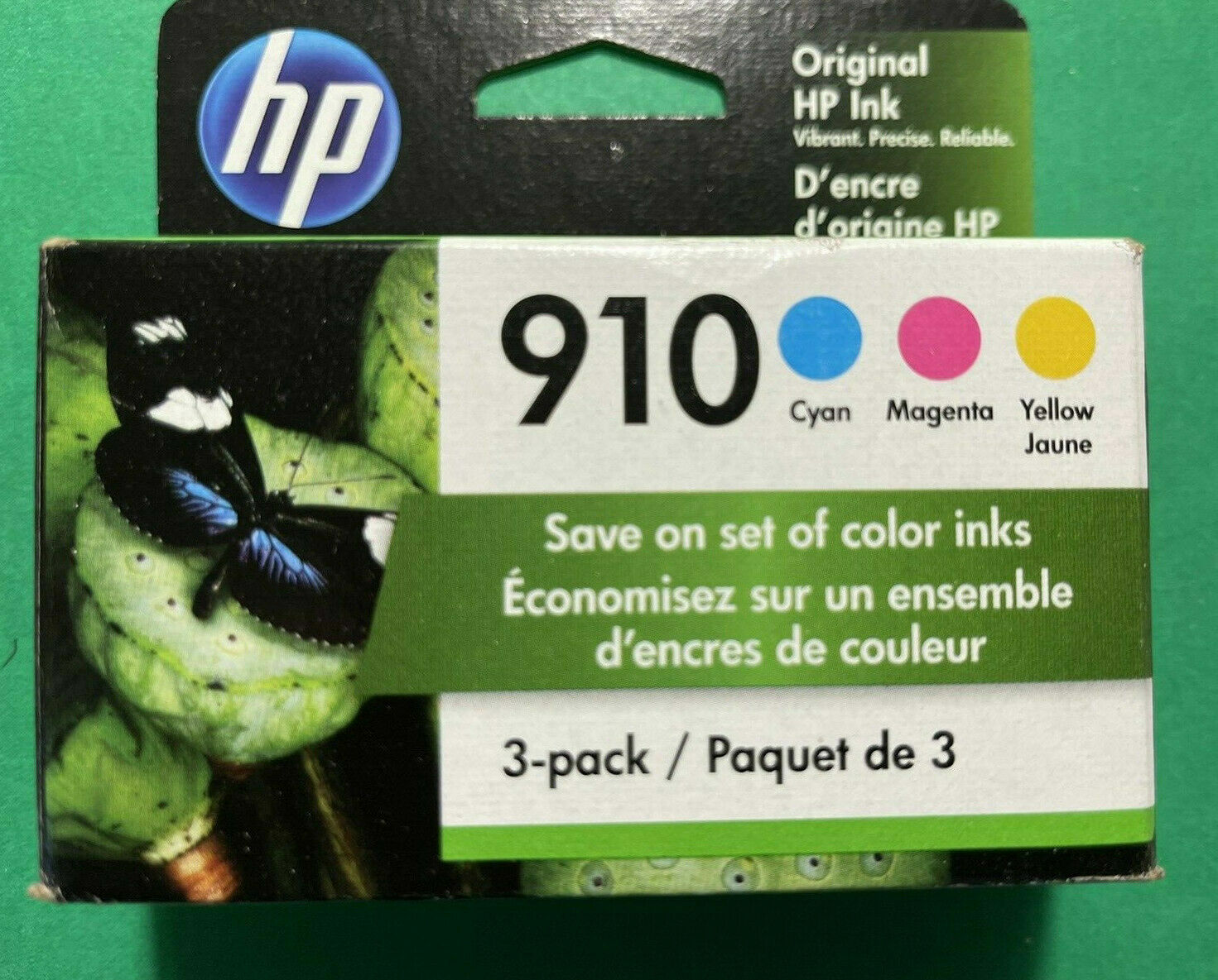 Genuine HP 910 B/C Ink Cartridge Combo-B/C/M/Y/ for HP8020 8035 Printer-OEM-4PK