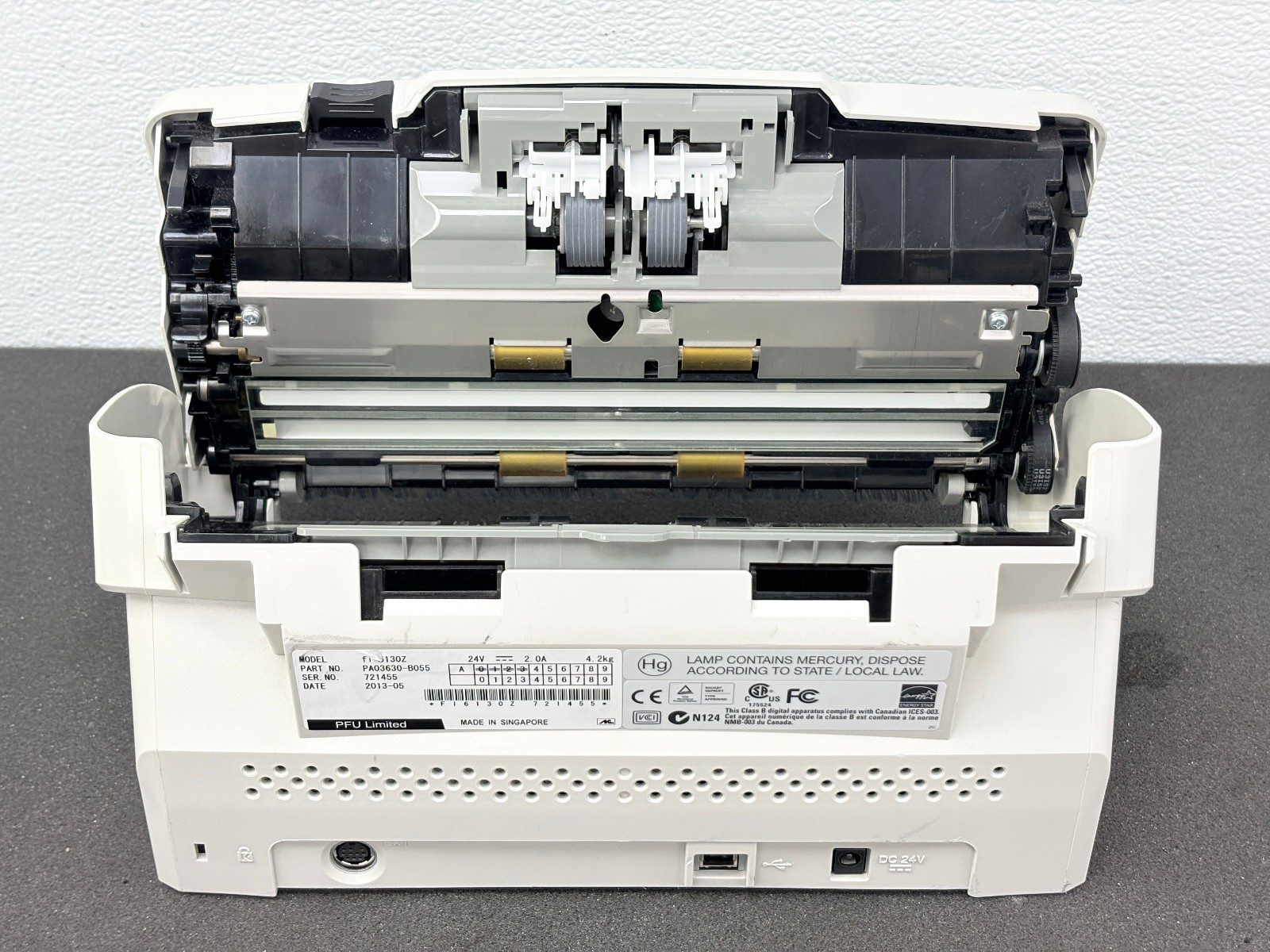 Pre Owned | Fujitsu Fi-6130Z ADF Duplex Sheetfed Image & Document Scanner Only