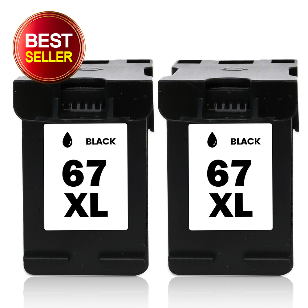 67XL Ink Cartridges for HP 67 Ink XL For Deskjet 2700 2720e Envy 6000 6055 6458e