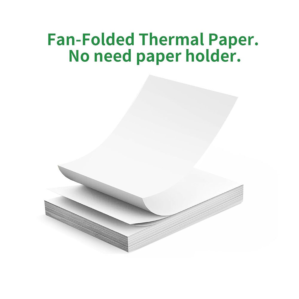100/200/1000 Sheet Thermal Printer Paper 8.5″ X 11″ US Letter Size Thermal Paper