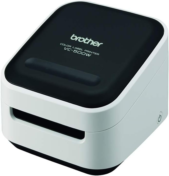 Brother VC-500W Thermal Full Color Label Printer Wireless Wi-Fi, USB Compatible