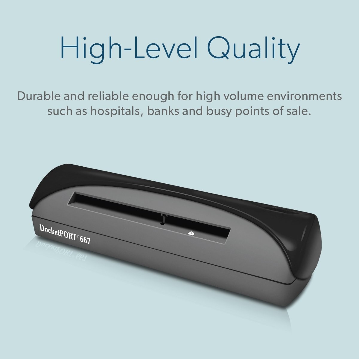 Ambir Technology DocketPORT 667 Compact Simplex ID Scanner