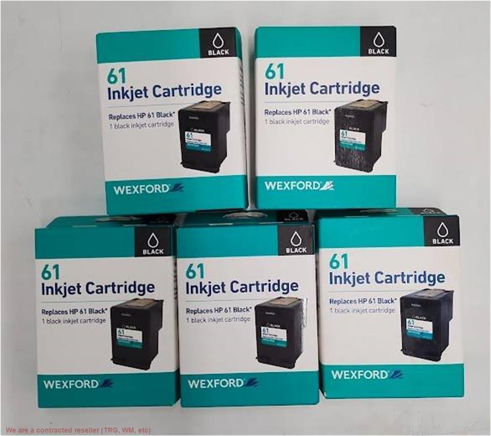 LOT OF 5!!! Wexford 61 Inkjet Cartridge OEM CH561WN