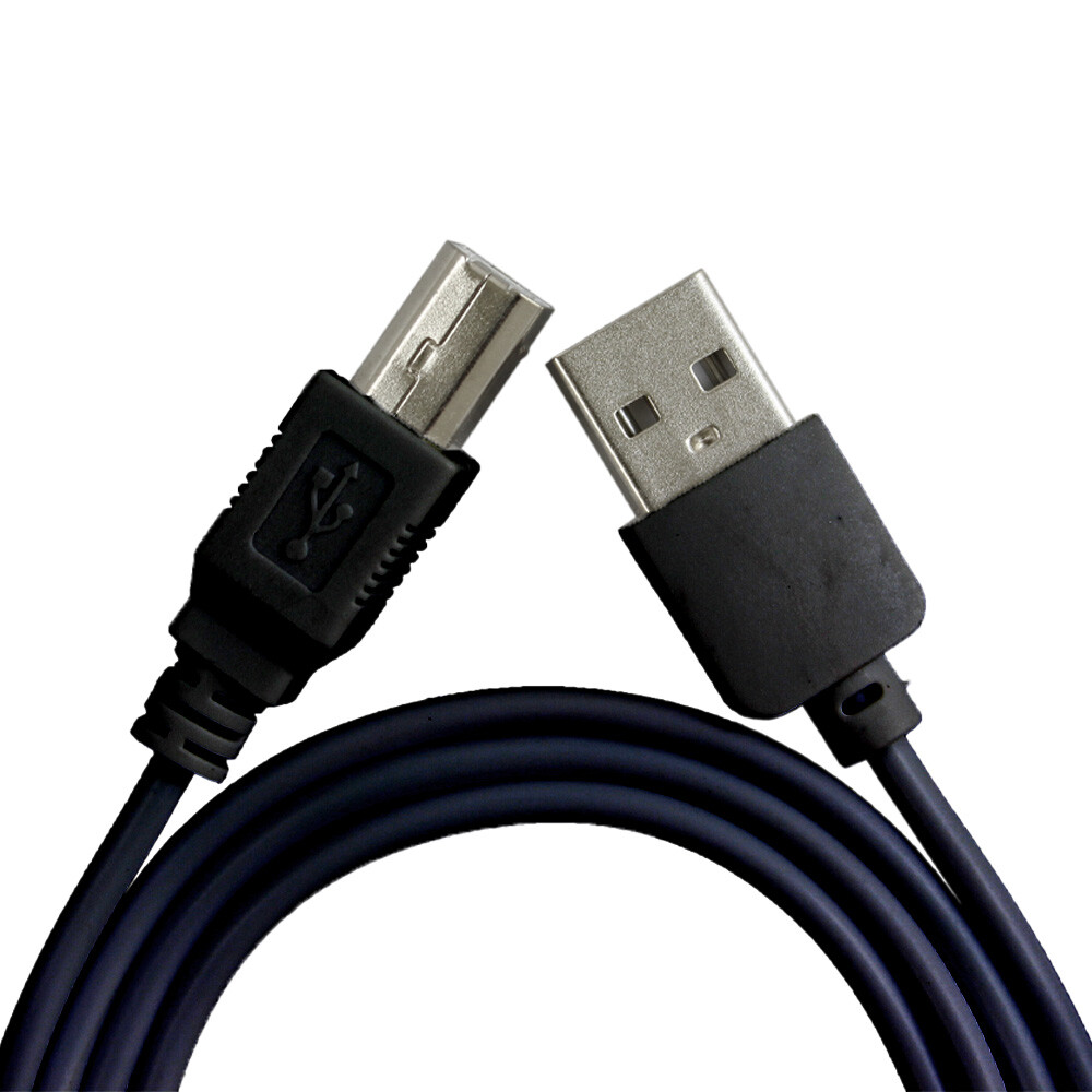 B2G1 Free NEW 3ft USB2.0 A Male to B Male Printer Scanner Cable Cord HOT! BLACK