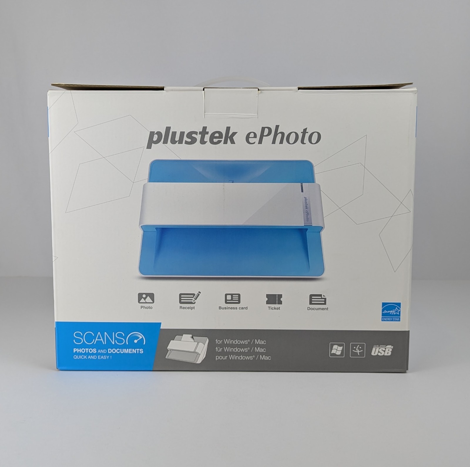 Plustek Photo & Document Scanner ePhoto Z300 Mac & PC CCD Image Sensor NEW