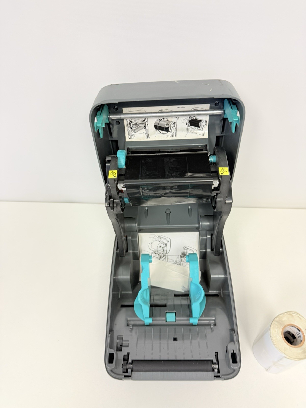 Zebra GX420t Thermal Label Printer USB Serial Ethernet GX42-102410-000