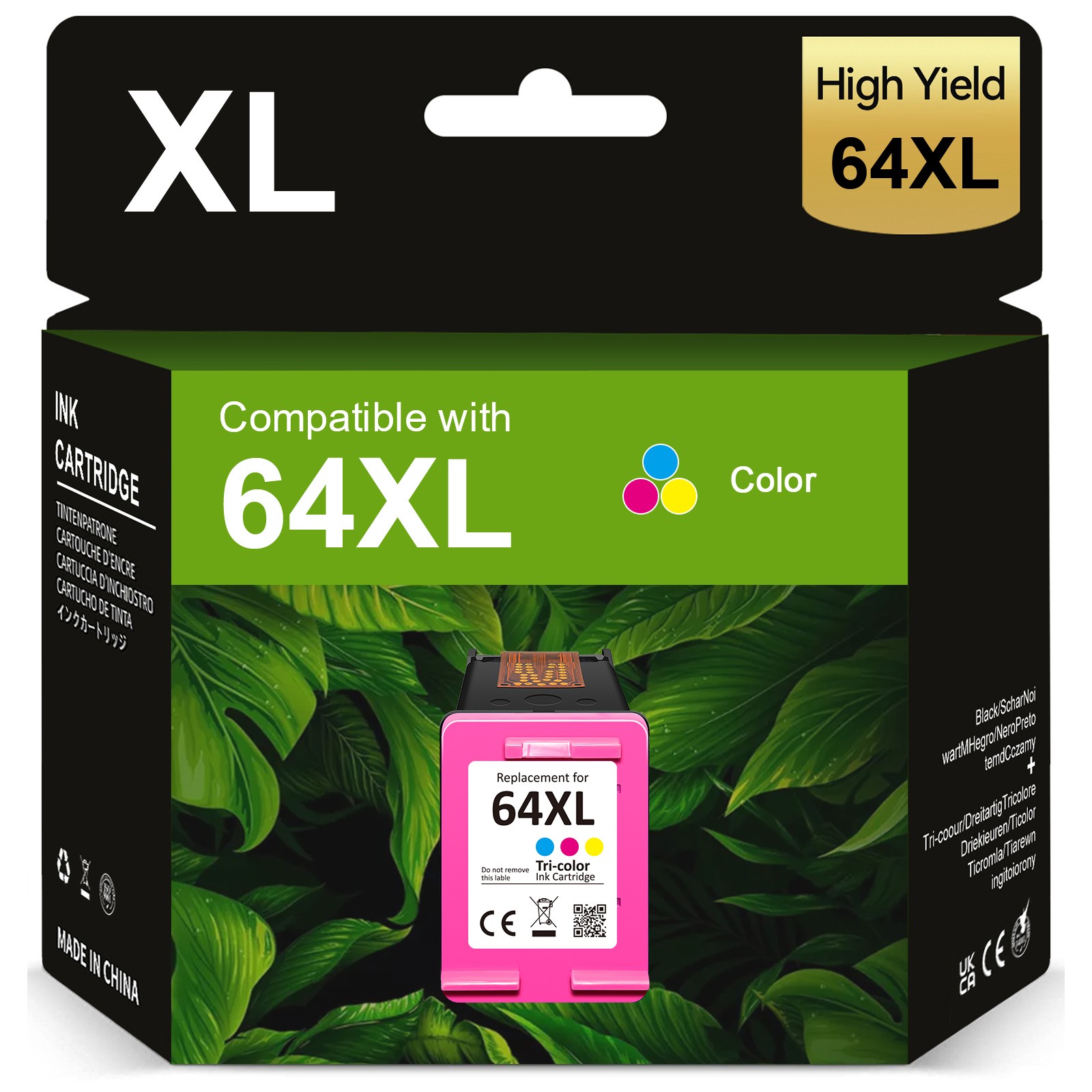 64XL Ink Cartridges for HP 64 XL Envy 7155 7855 7858 Inspire 7955e 7255e Printer