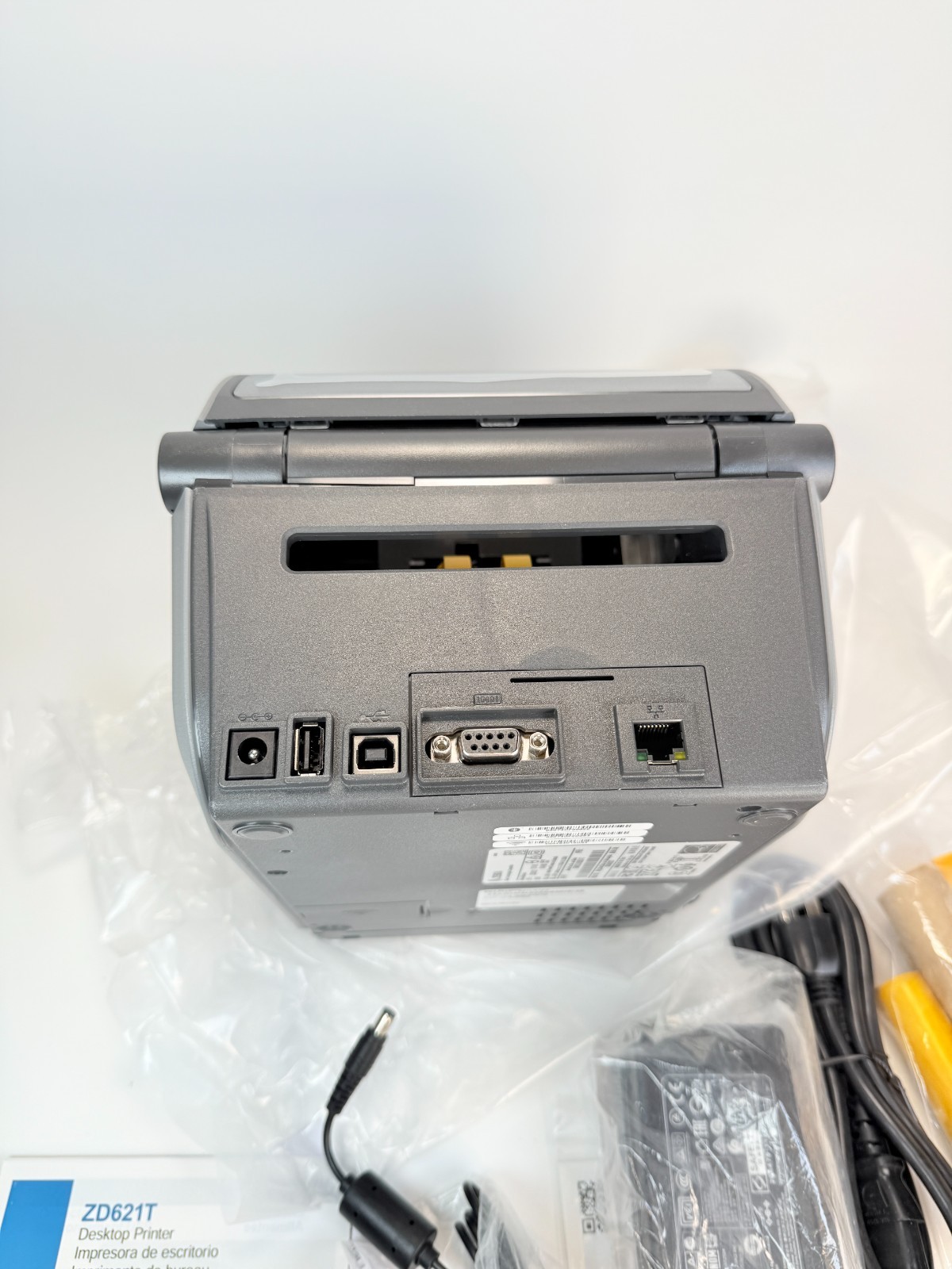 Zebra ZD621R Label Printer Wireless Bluetooth RFID USB Thermal ZD6A143-301LR1EZ