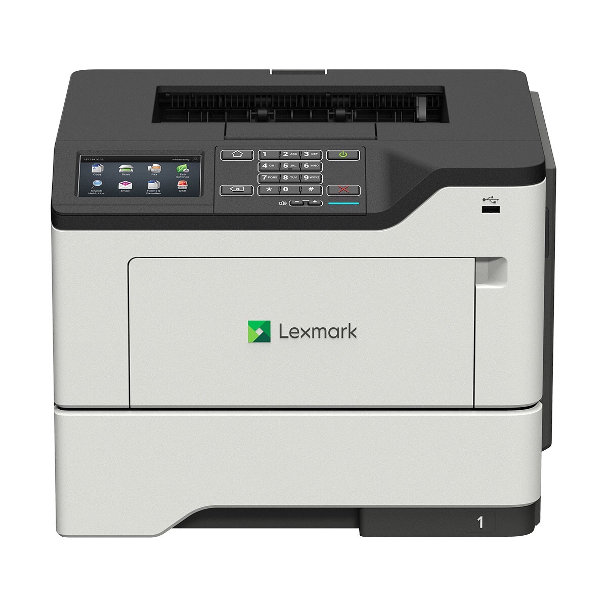 Lexmark M3250 Mono Laser Printer 36S0520 Network USB w/Toner 50 PPM