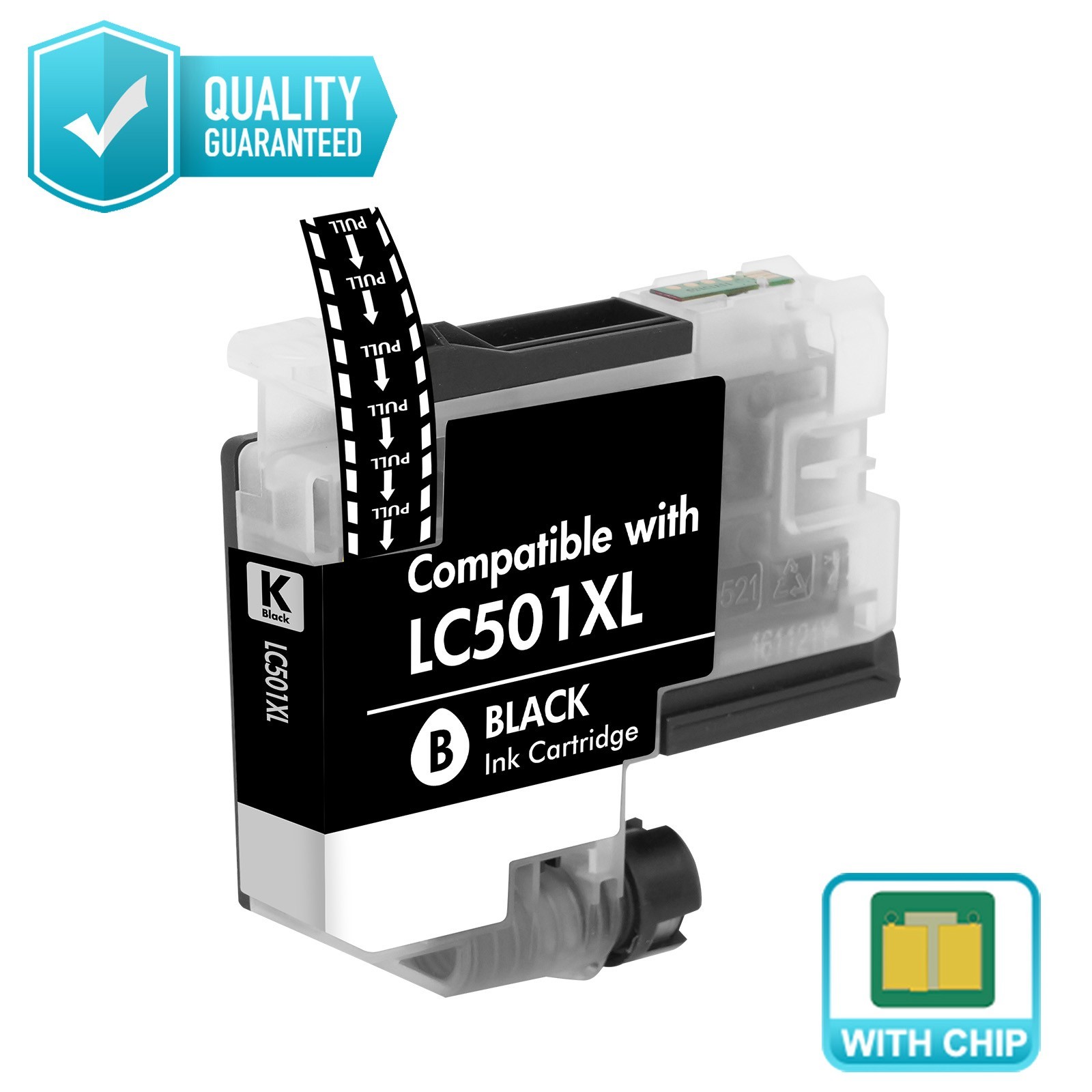 LC501XL Ink Cartridge Compatible for Brother MFC-J1260DW MFC-J1360DW J1410DW LOT