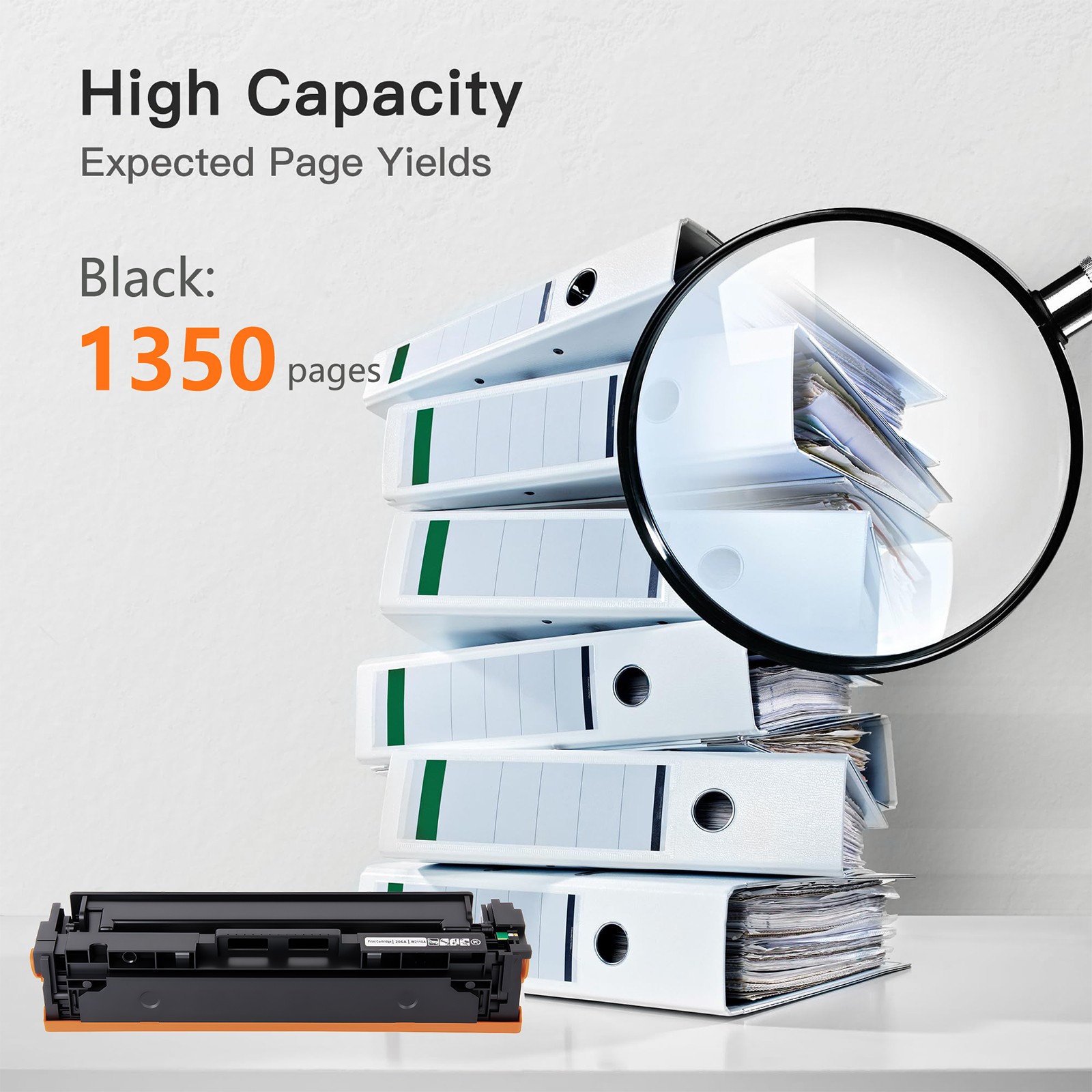 4PK For HP 206A W2110A Black Ink Toner Laserjet Pro MFP M283fdw M255dw With Chip