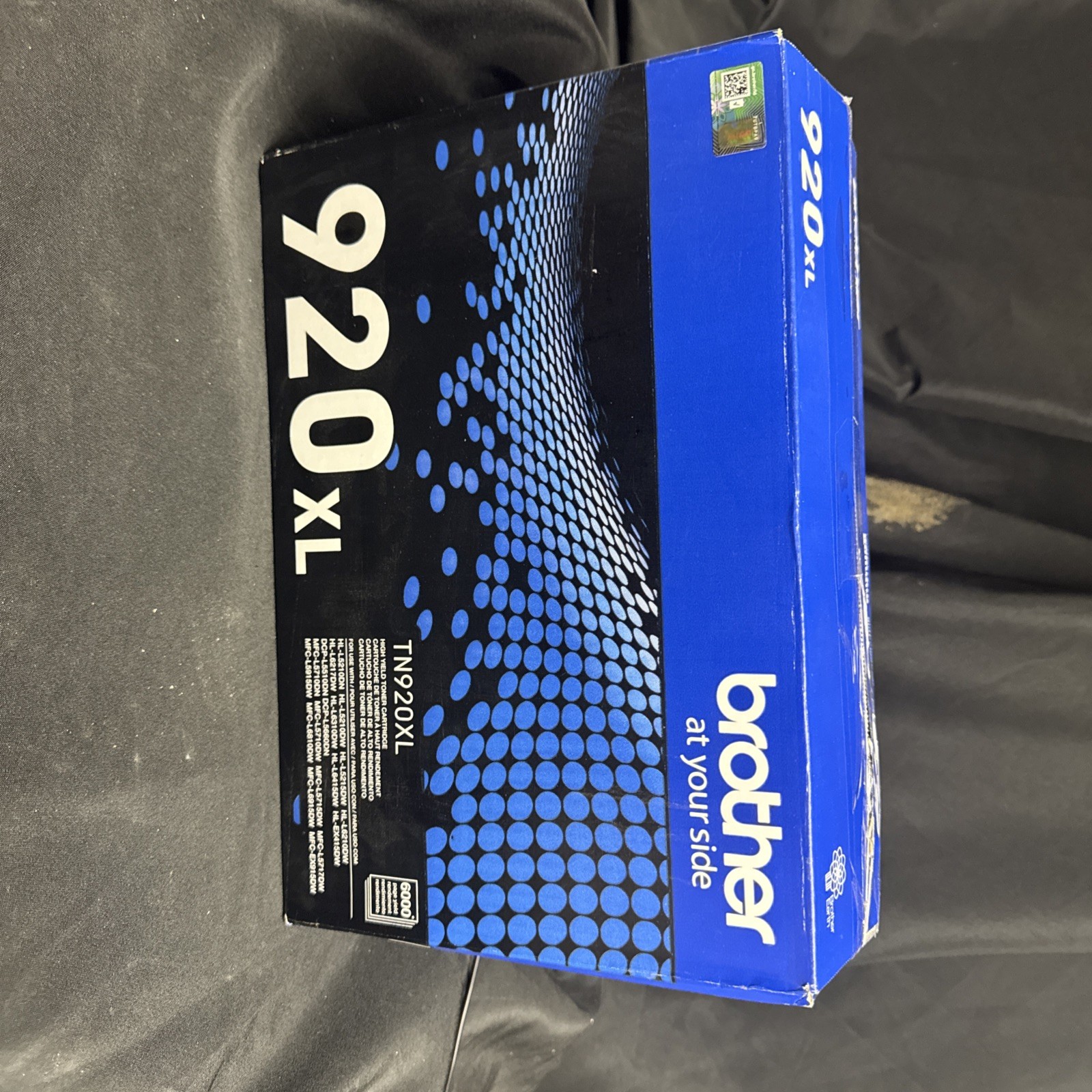 GENUINE – BROTHER TN920XL High-Yield BLACK TONER – 920XL – SEALED BAG