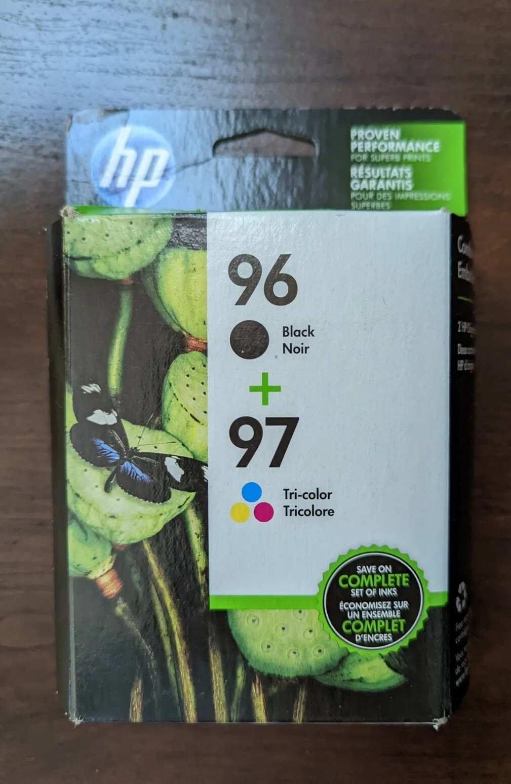 Genuine HP 96 97 Ink Cartridges – OEM & INK – New in Sealed Foil – No Box